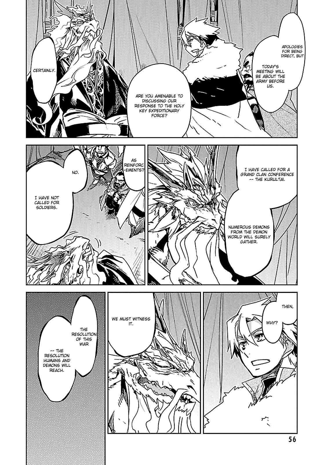 MAOYU : Archenemy and Hero “Become mine, Hero” “I refuse!” Chapter 54 - Page 20