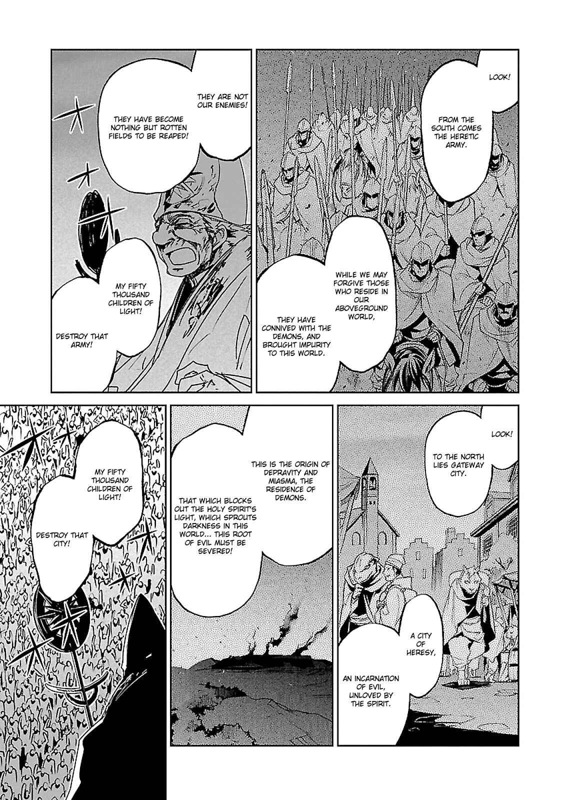 MAOYU : Archenemy and Hero “Become mine, Hero” “I refuse!” Chapter 54 - Page 27