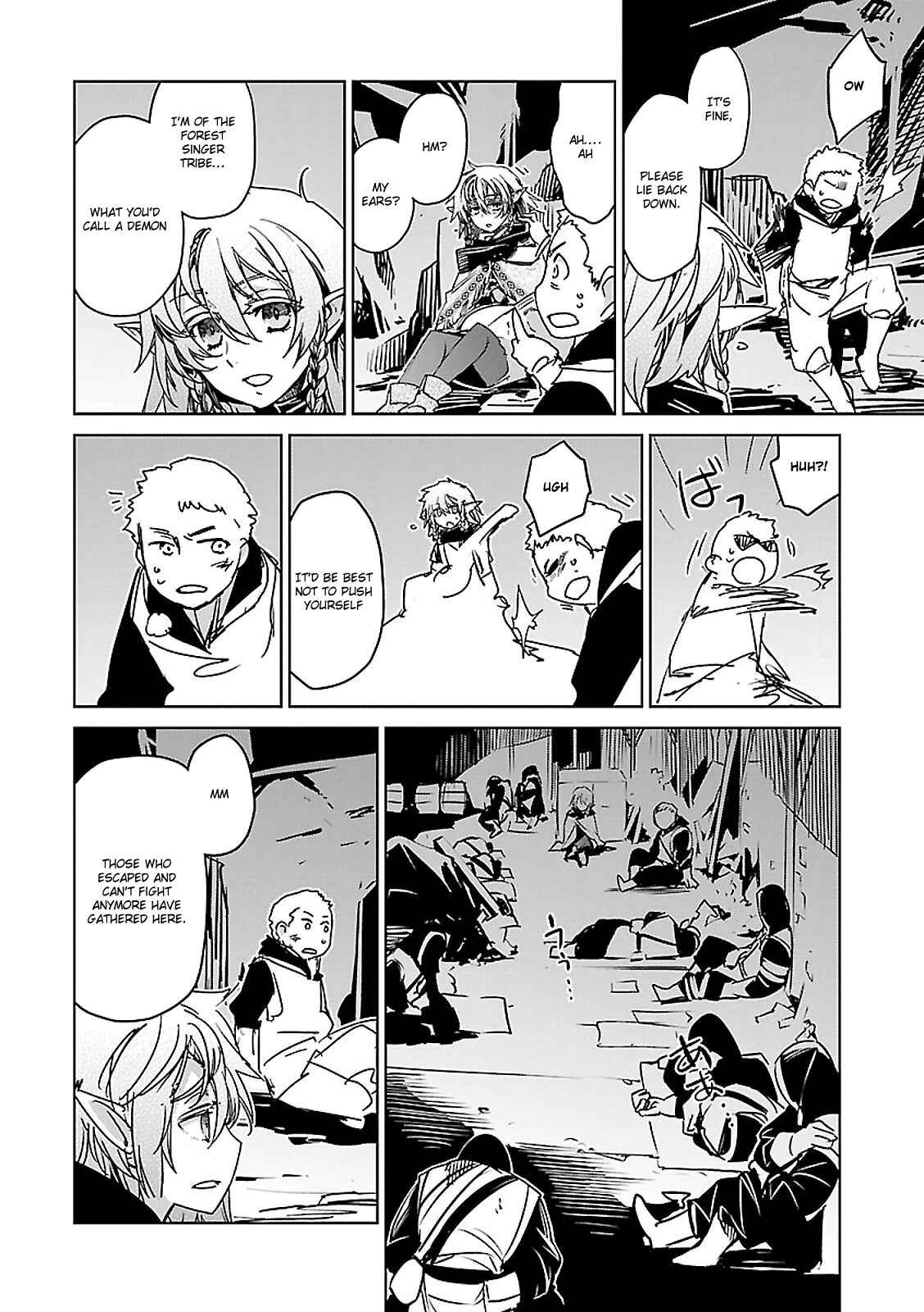 MAOYU : Archenemy and Hero “Become mine, Hero” “I refuse!” Chapter 54 - Page 56