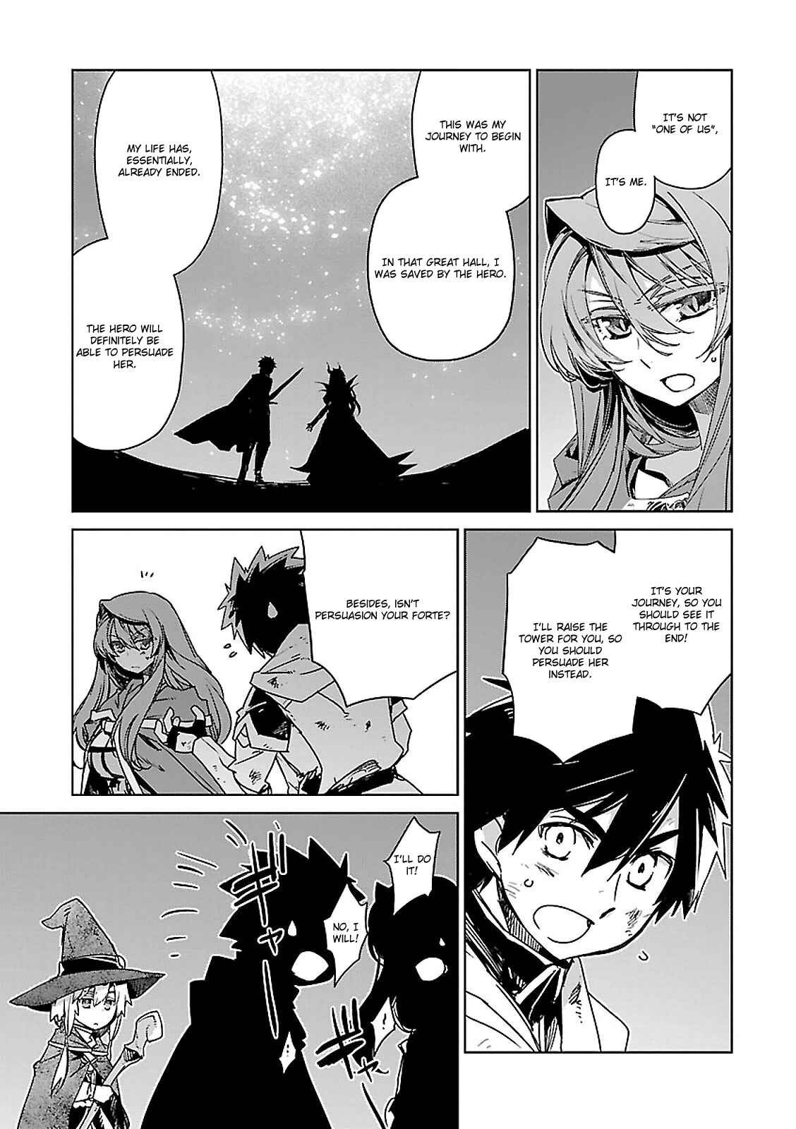 MAOYU : Archenemy and Hero “Become mine, Hero” “I refuse!” Chapter 54 - Page 9