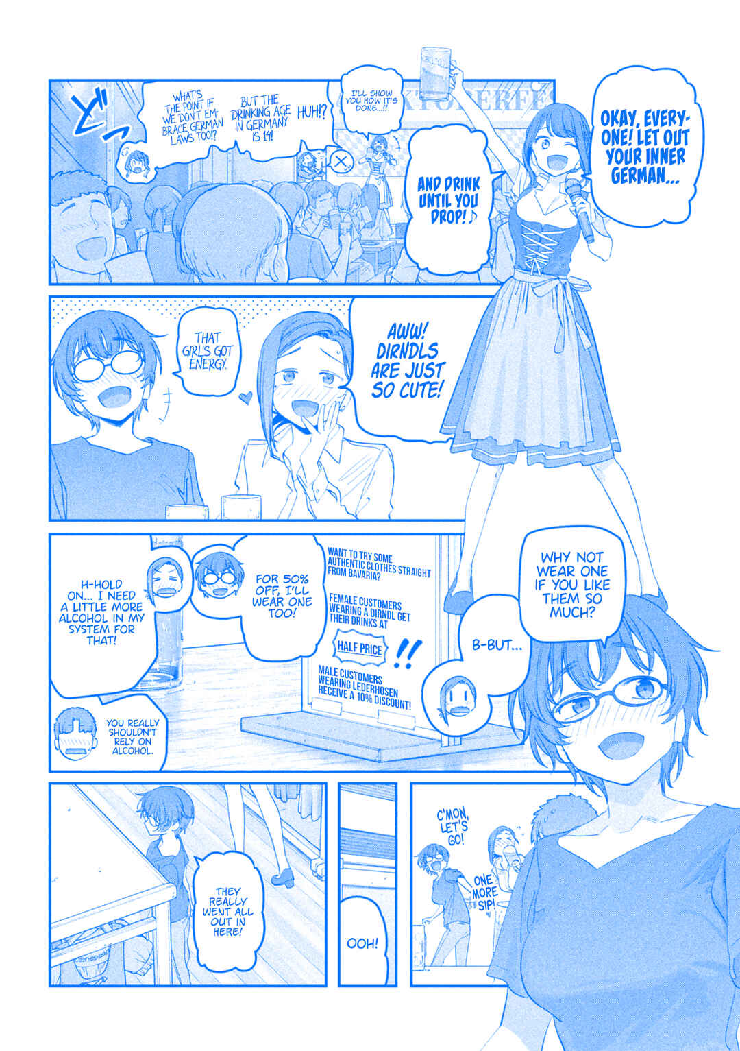 Getsuyoubi no Tawawa (Blue) (Fan Colored) Chapter 84 - Page 3