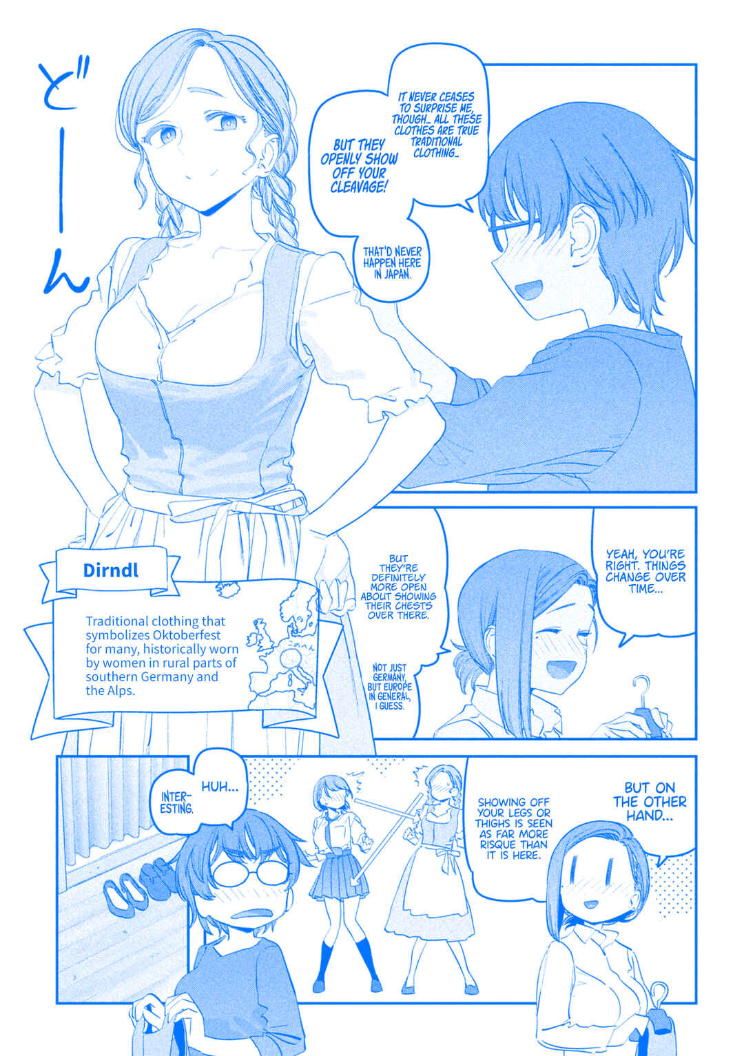 Getsuyoubi no Tawawa (Blue) (Fan Colored) Chapter 84 - Page 4