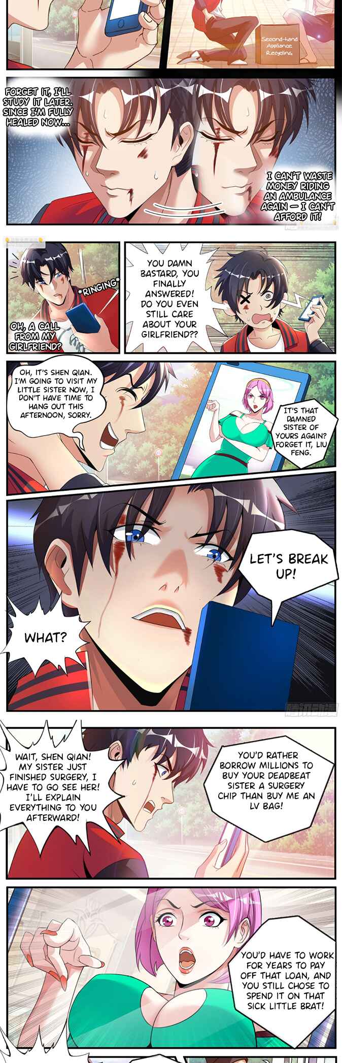 Xìtǒng Sòng Wǒ Bìnànsuǒ Chapter 1 - Page 6
