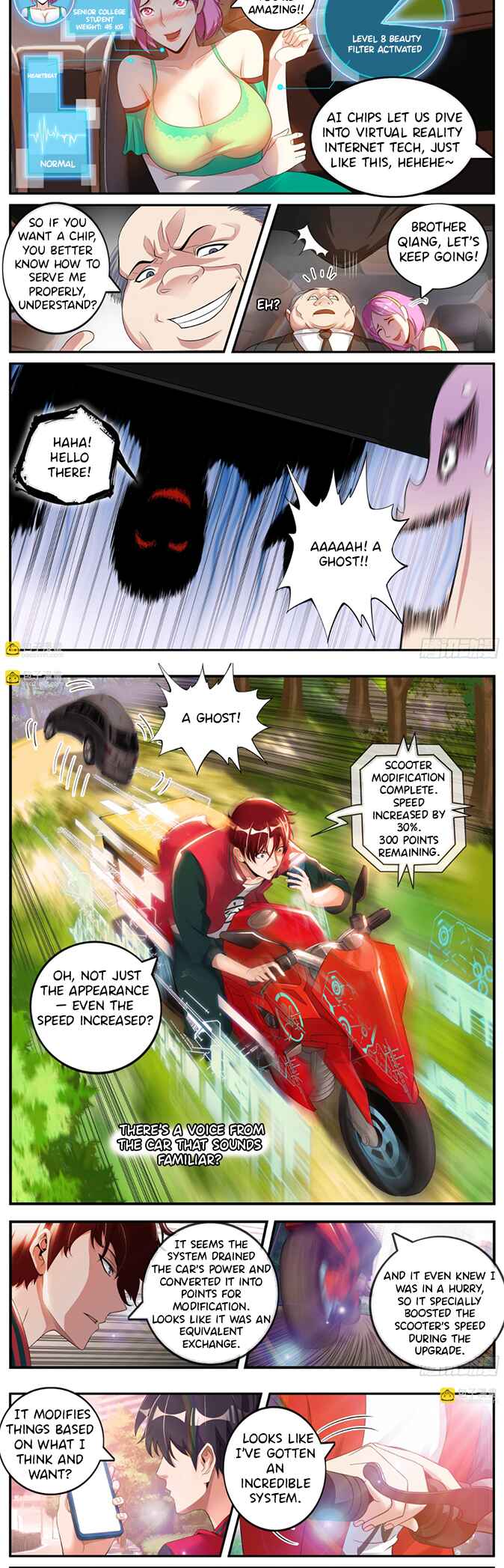Xìtǒng Sòng Wǒ Bìnànsuǒ Chapter 1 - Page 9