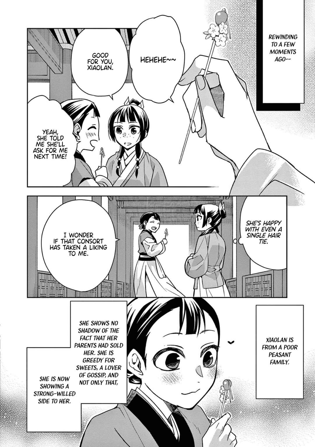 Kusuriya no Hitorigoto: Maomao no Koukyuu Nazotoki Techou Chapter 57 - Page 22