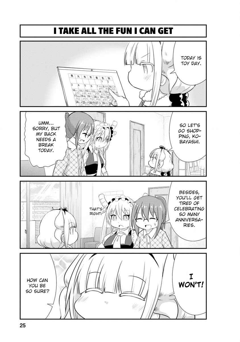 Kobayashi-san Chi no Maid Dragon - Kanna no Nichijou Chapter 62 - Page 7