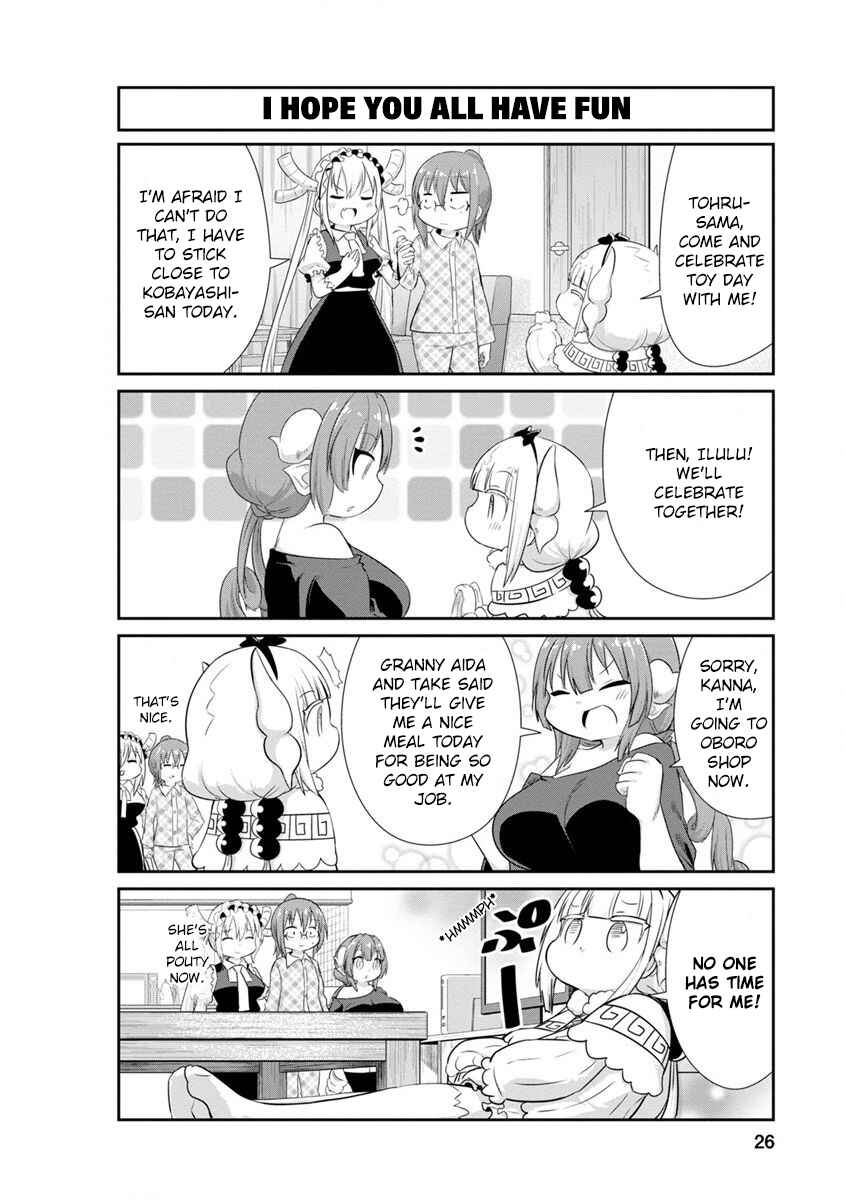 Kobayashi-san Chi no Maid Dragon - Kanna no Nichijou Chapter 62 - Page 8