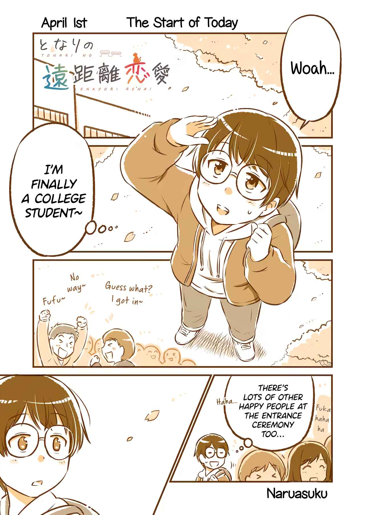 A long-distance relationship next door Chapter 1 - Page 1