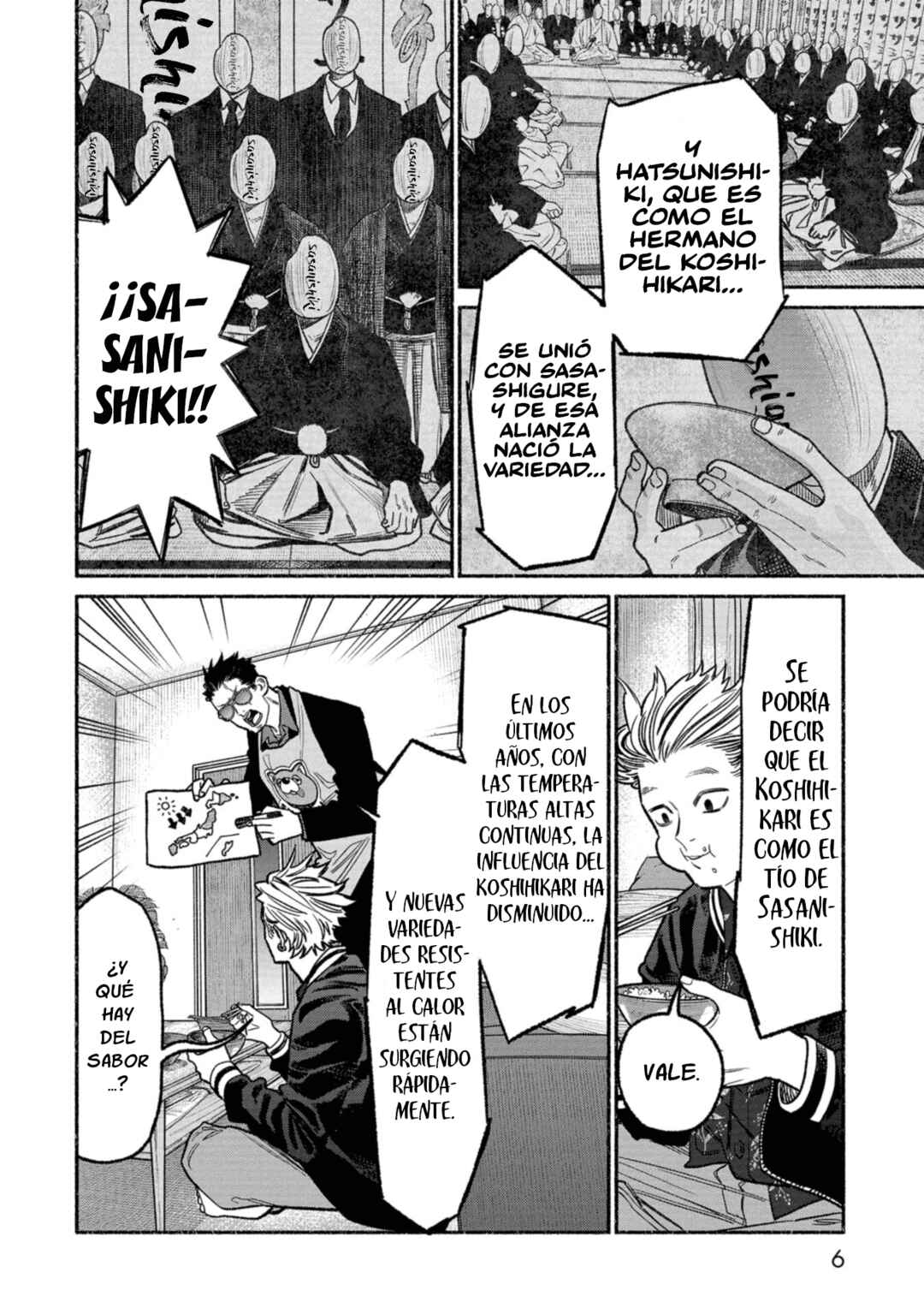 Gokushufudou Chapter 136 - Page 8