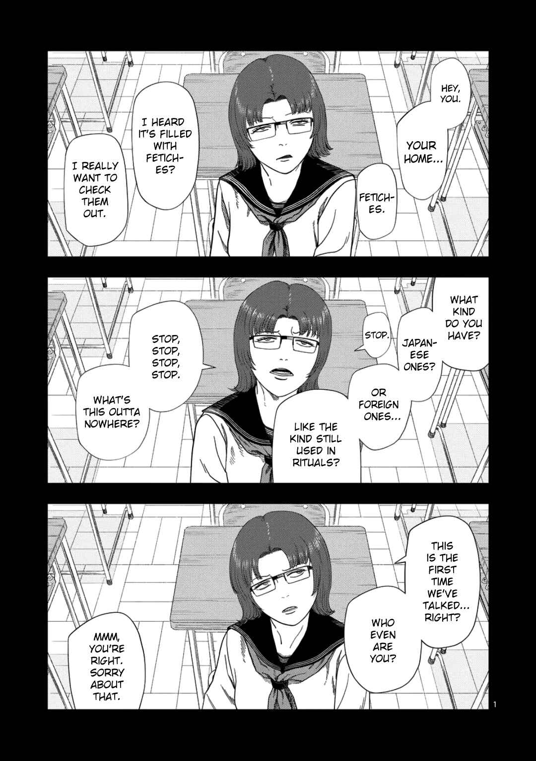 Ura Baito: Toubou Kinshi Chapter 237 - Page 1