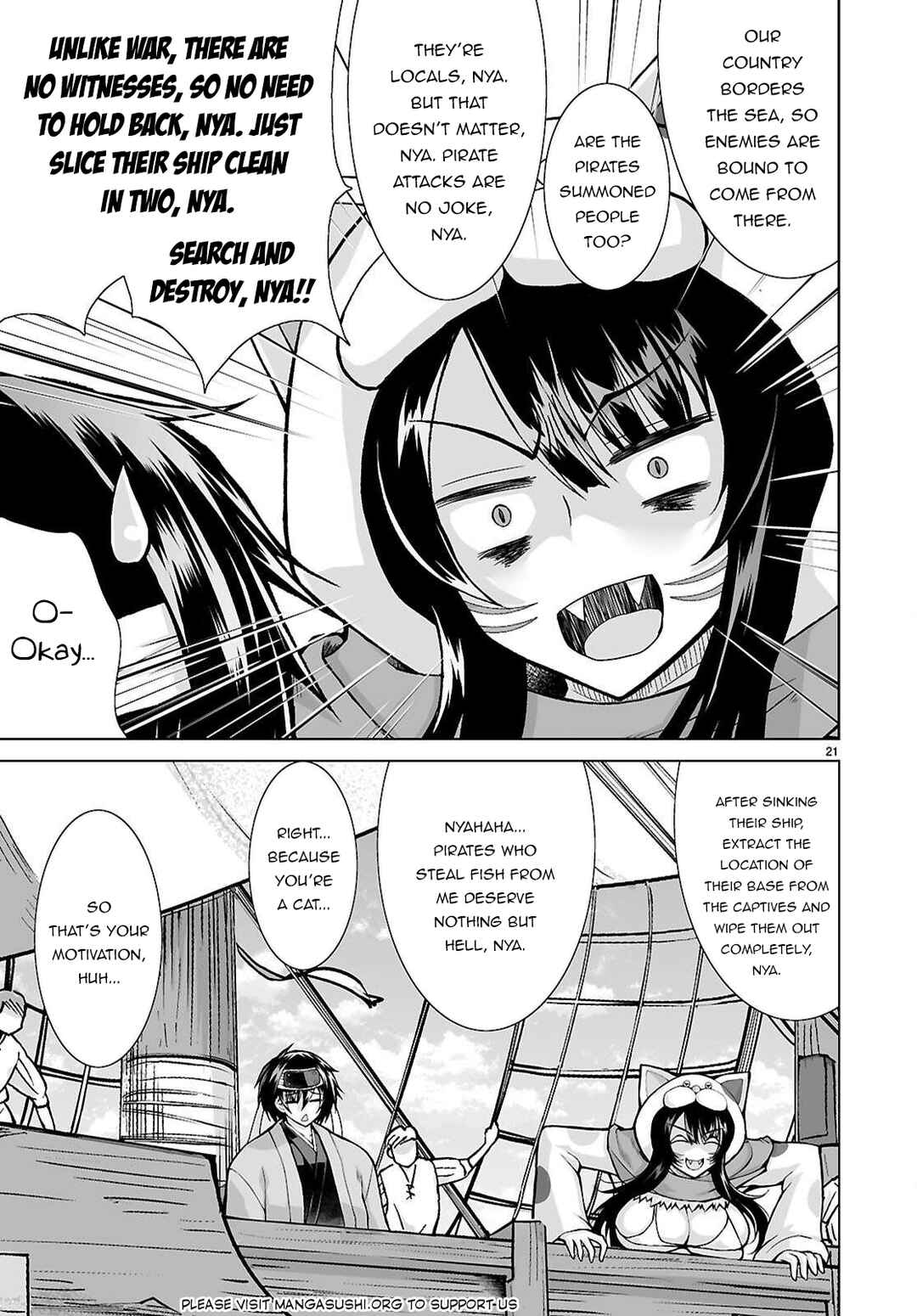 Isekai ni Shoukan Saretan da kedo, Nandemo Kireteshimau Kennou o Te ni Ireta no de Easy Mode deshita Chapter 17 - Page 22