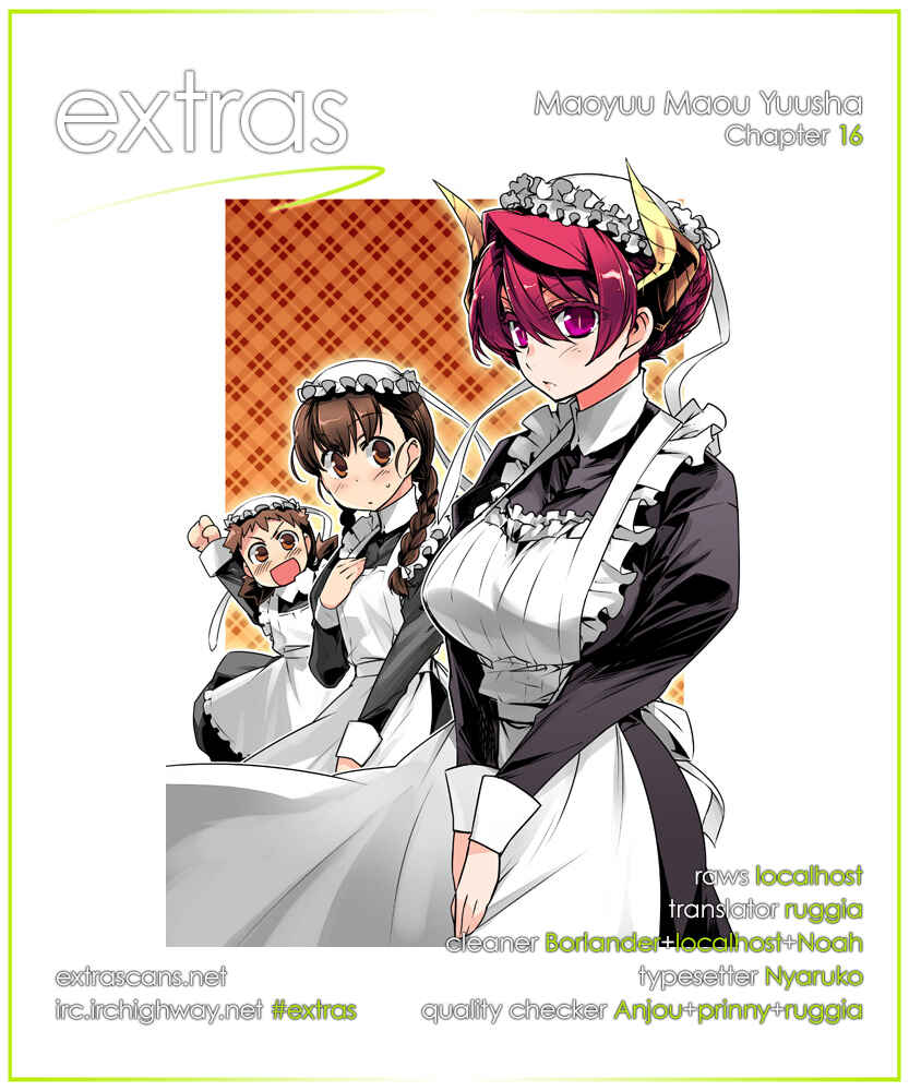 MAOYU : Archenemy and Hero “Become mine, Hero” “I refuse!” Chapter 16 - Page 43
