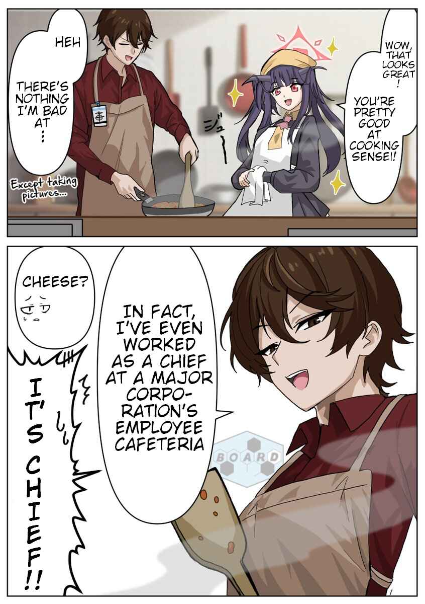 Blue Archive x Kamen Rider Decade - Schale no Kadoya Tsukasa-sensei Gainen (Doujinshi) Chapter 5 - Page 1