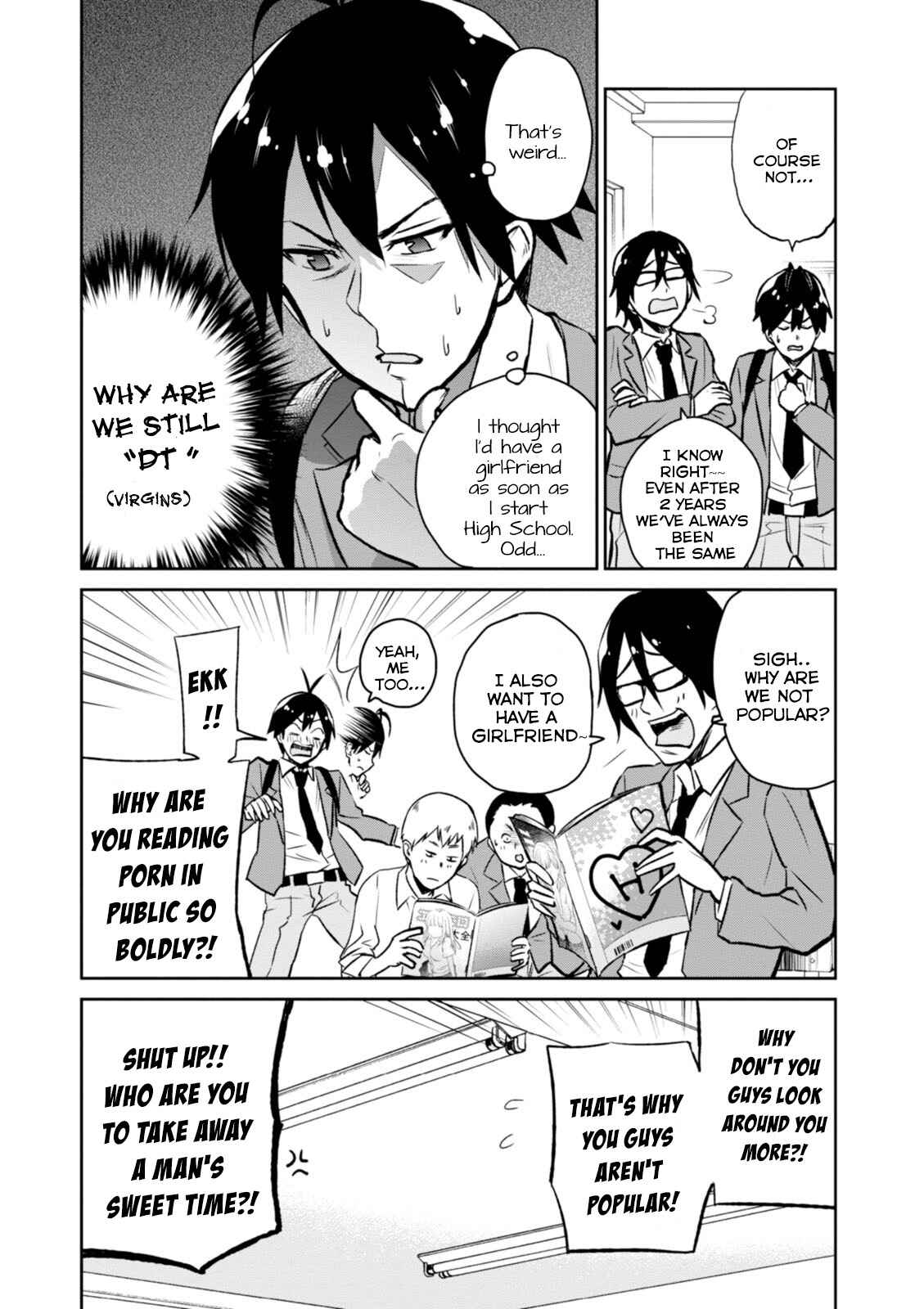 Hajimete no Gal Chapter 1 - Page 9