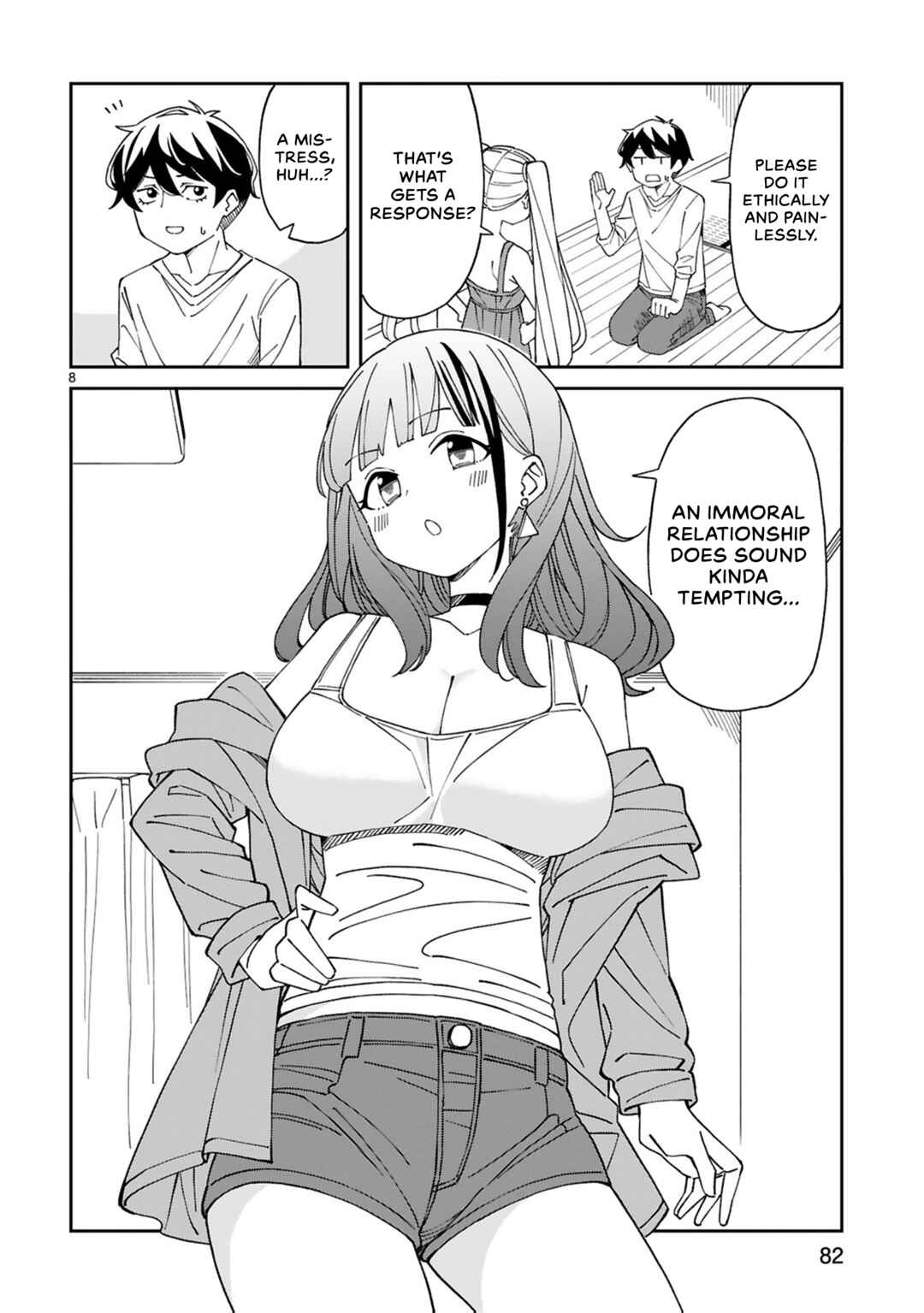 Arasaa Mama no Watashi de Ii no? Chapter 18 - Page 8