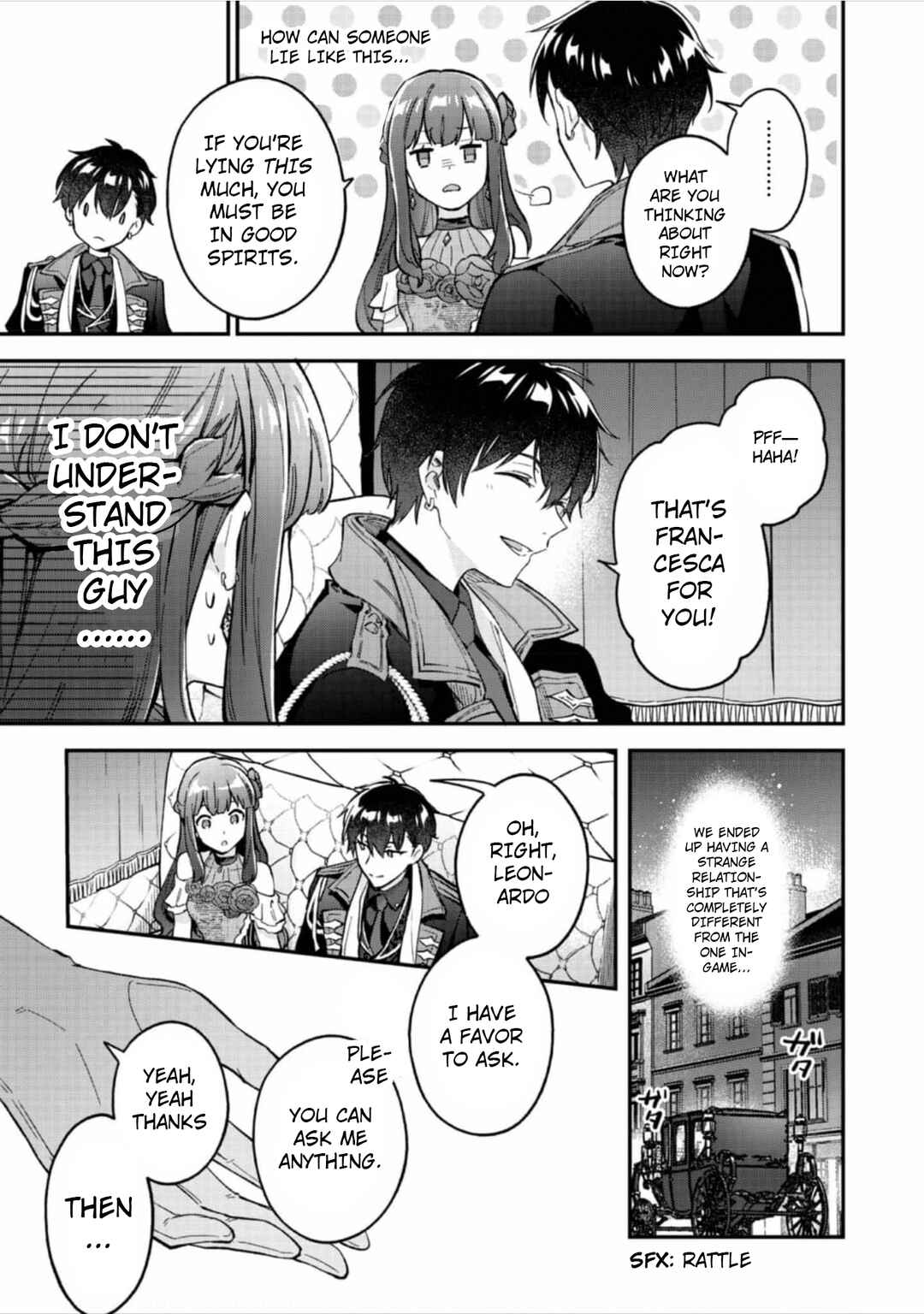 Akutou Ikka no Mana Musume, Tensei Saki mo Otome Game no Gokudou Reijou deshita Chapter 8 - Page 14