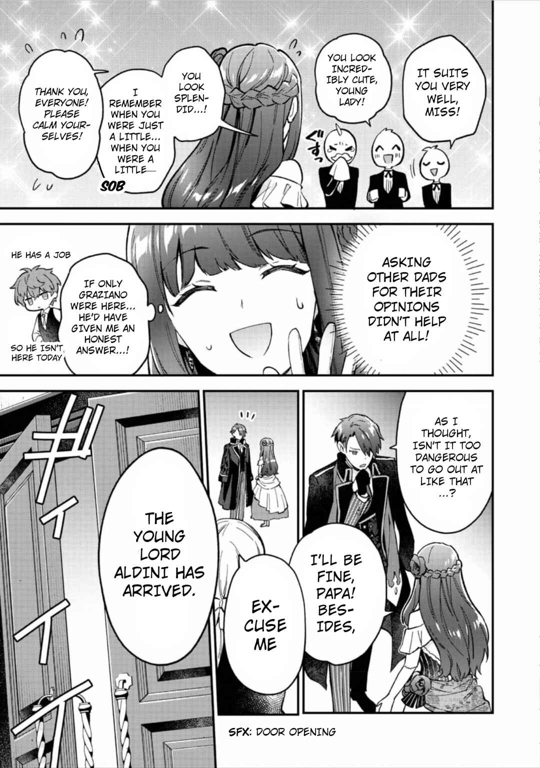 Akutou Ikka no Mana Musume, Tensei Saki mo Otome Game no Gokudou Reijou deshita Chapter 8 - Page 4