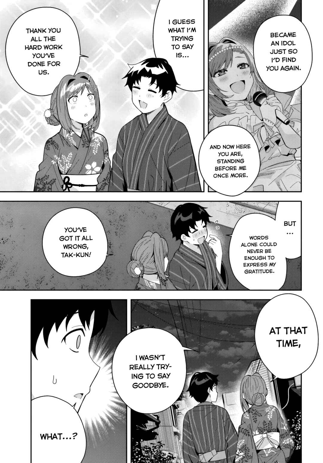 Classmate no Moto Idol ga, Tonikaku Kyodou Fushin nandesu. Chapter 23 - Page 28