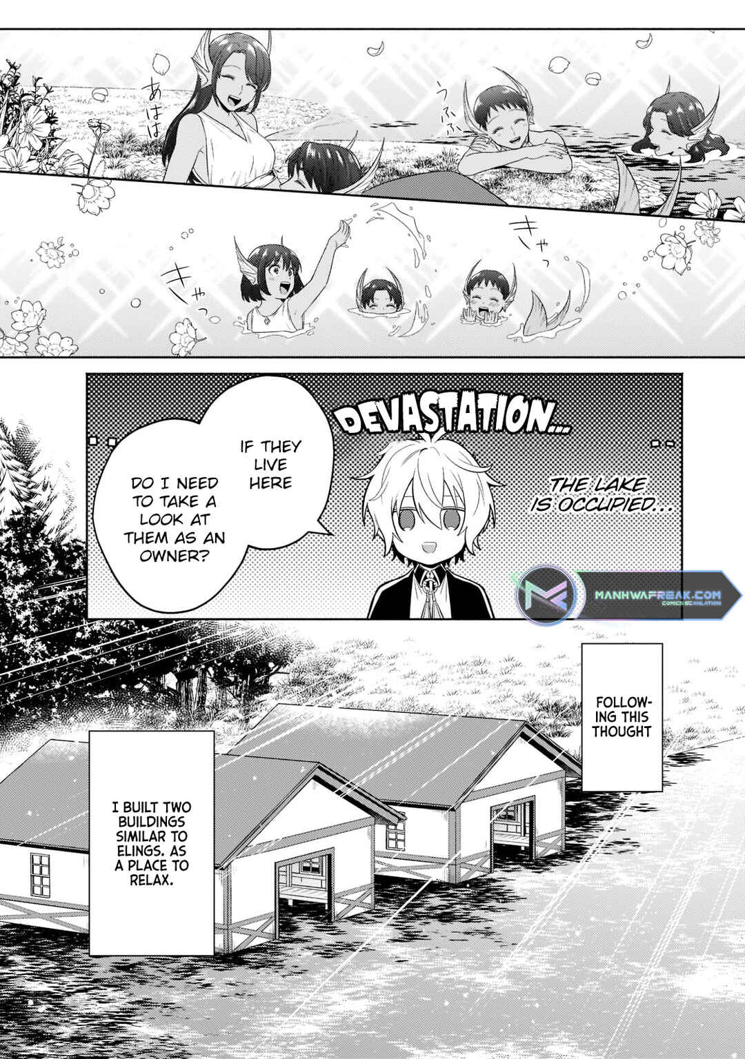 Okiraku Ryoushu no Tanoshii Ryouchi Bouei ~Seisan-kei Majutsu de Na mo na Kimura wo Saikyou no Jousai Toshi ni~ Chapter 15.3 - Page 5