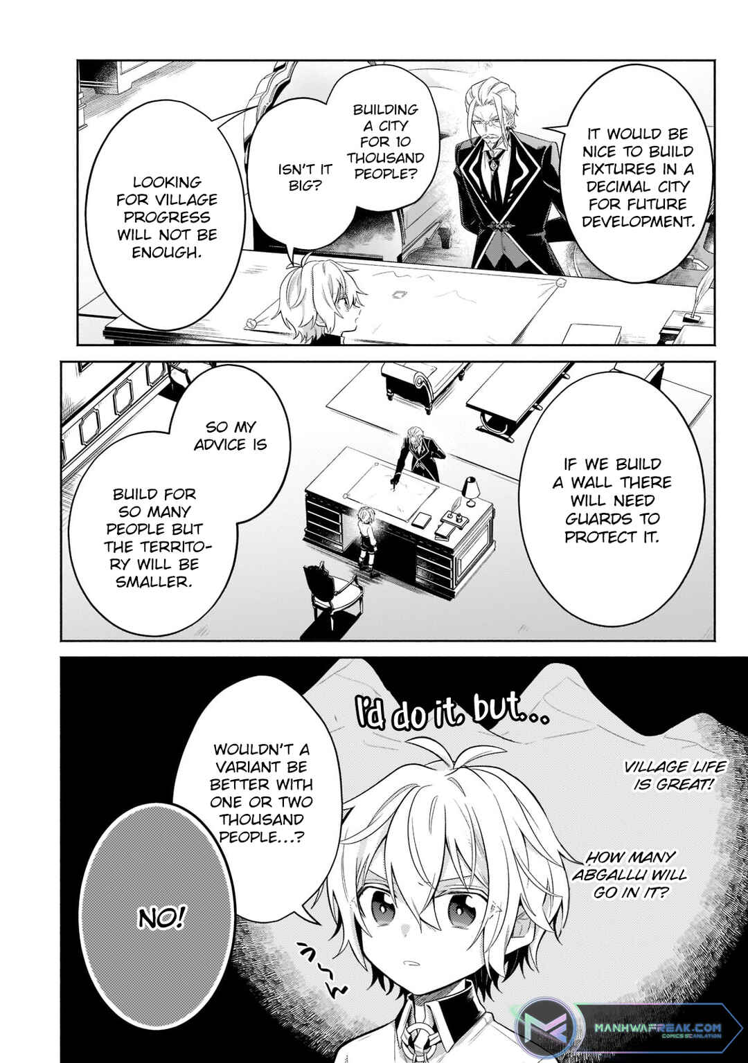 Okiraku Ryoushu no Tanoshii Ryouchi Bouei ~Seisan-kei Majutsu de Na mo na Kimura wo Saikyou no Jousai Toshi ni~ Chapter 15.3 - Page 8