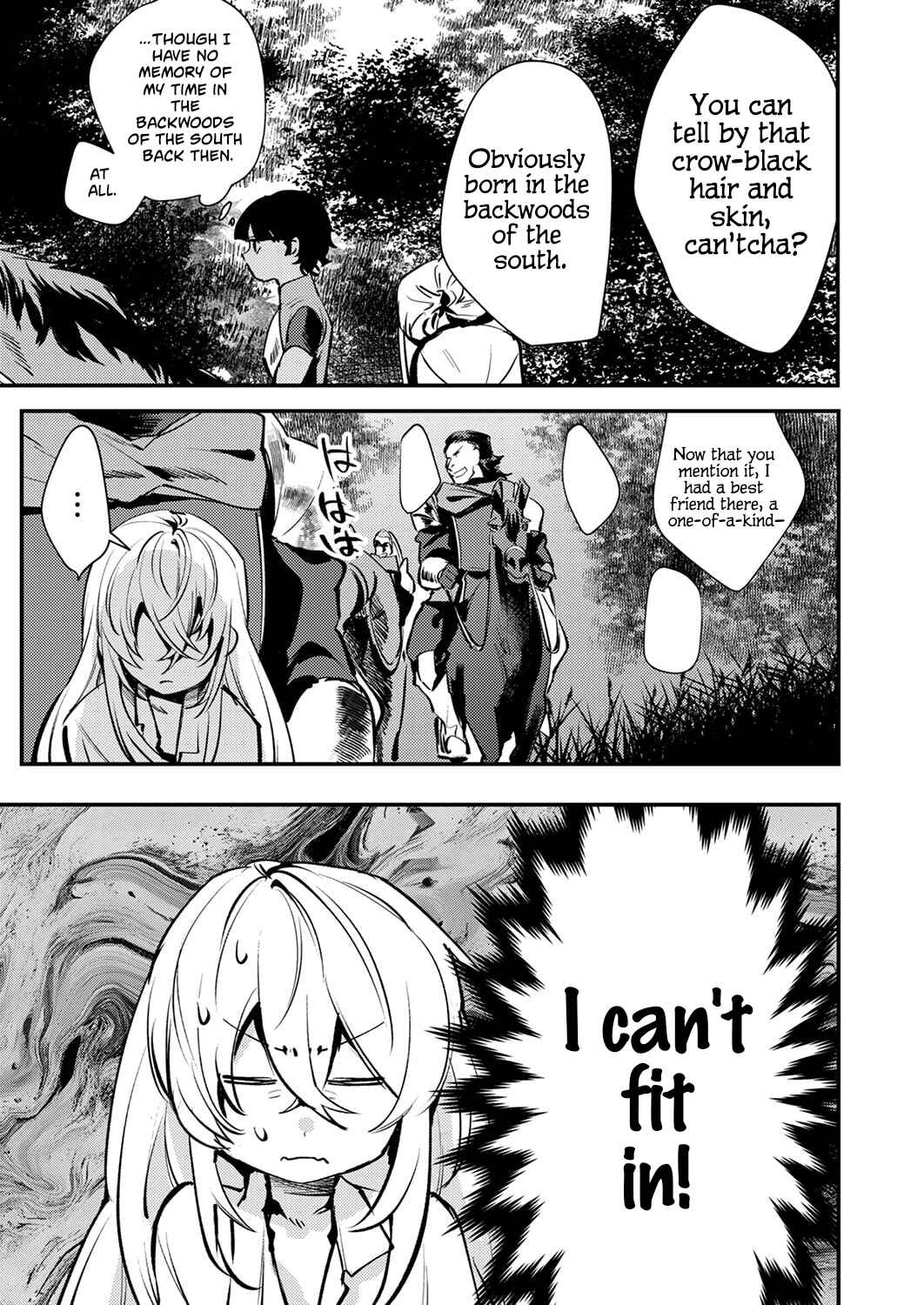 Shura Youjo no Eiyuutan ~Hanpa-sha to Iwa Reta Youhei, Youjo ni Tensei Shite Nariagaru~ Chapter 13 - Page 3