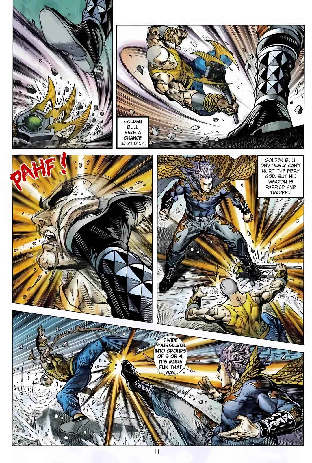 Jīn Zhù Lóng Hǔ Mén Chapter 10 - Page 11