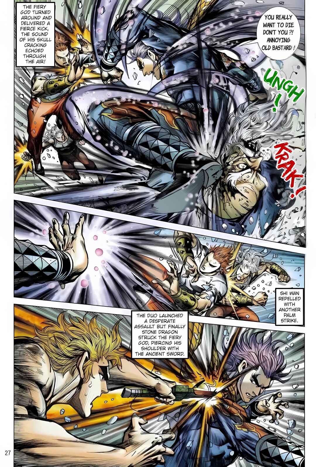 Jīn Zhù Lóng Hǔ Mén Chapter 10 - Page 27
