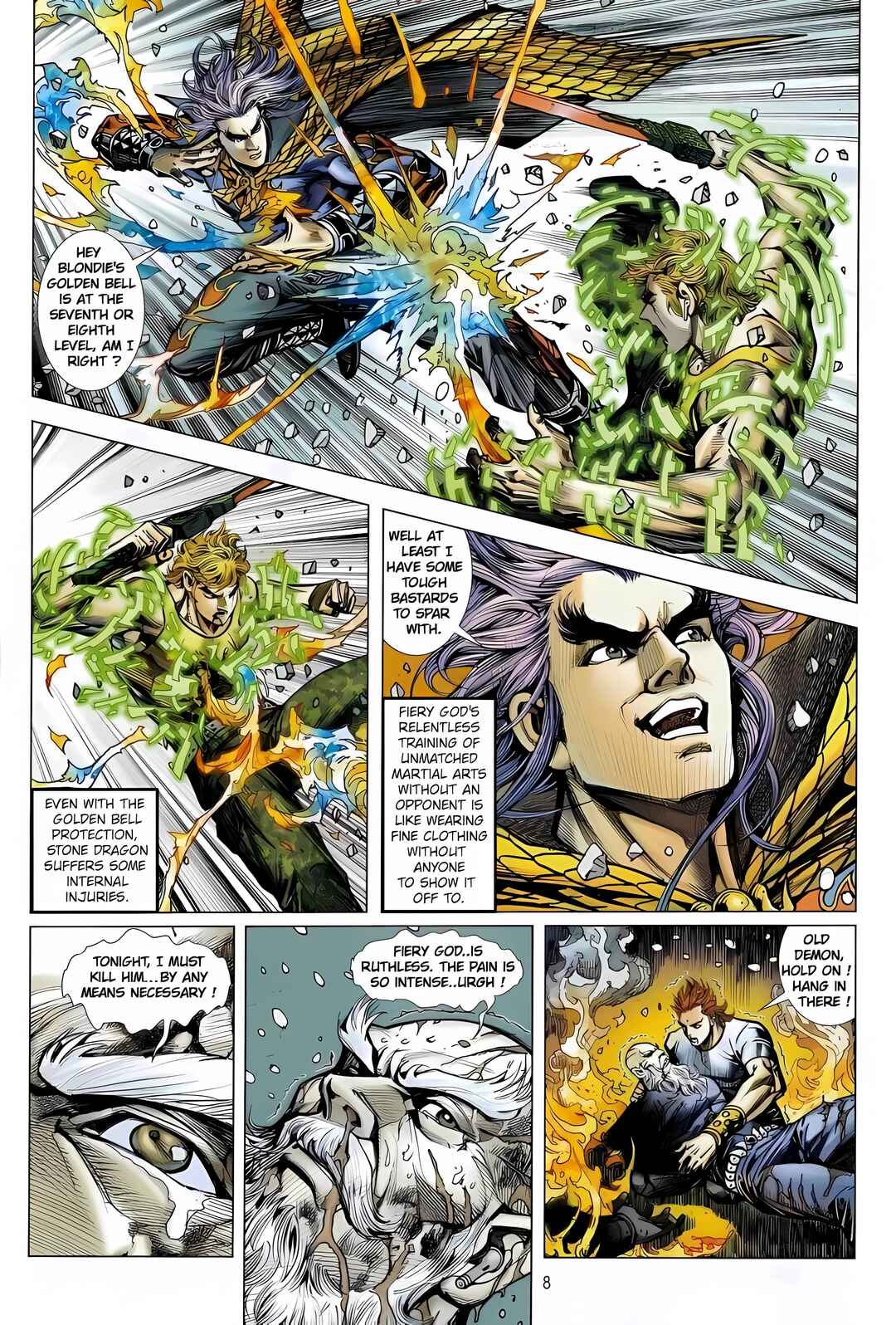 Jīn Zhù Lóng Hǔ Mén Chapter 10 - Page 8