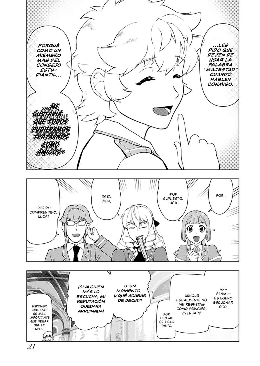 Akuyaku Reijou Tensei Ojisan Chapter 35 - Page 22