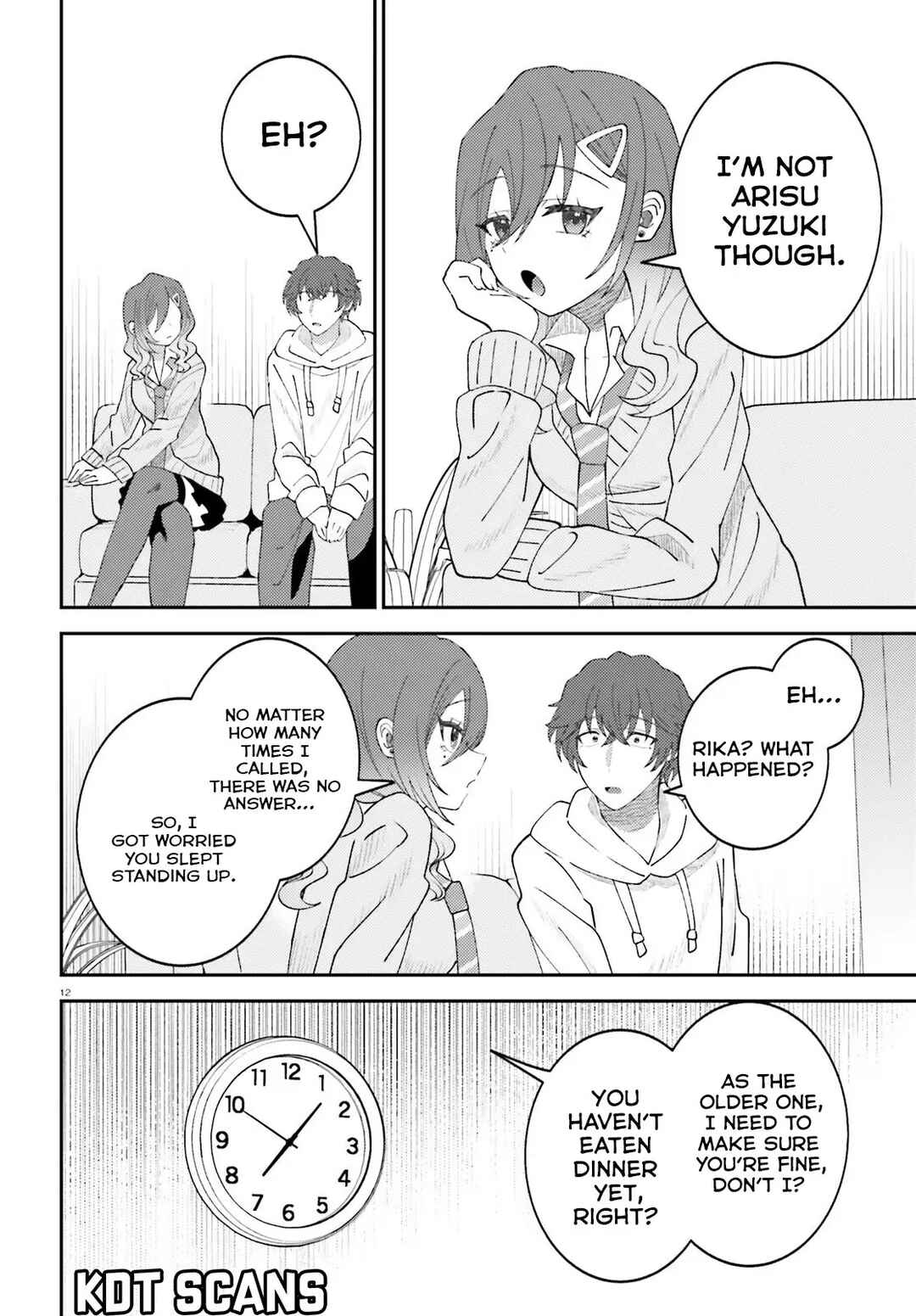 Ore no Haitoku Meshi wo Onedari Sezu ni Irarenai, Otonari no Top Idol-sama Chapter 12 - Page 13