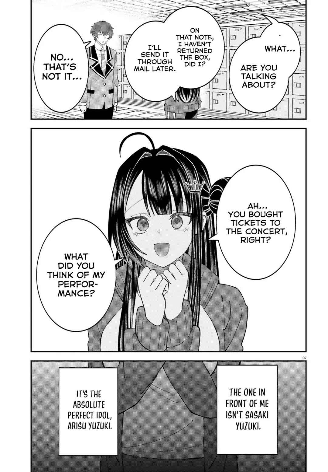 Ore no Haitoku Meshi wo Onedari Sezu ni Irarenai, Otonari no Top Idol-sama Chapter 12 - Page 8