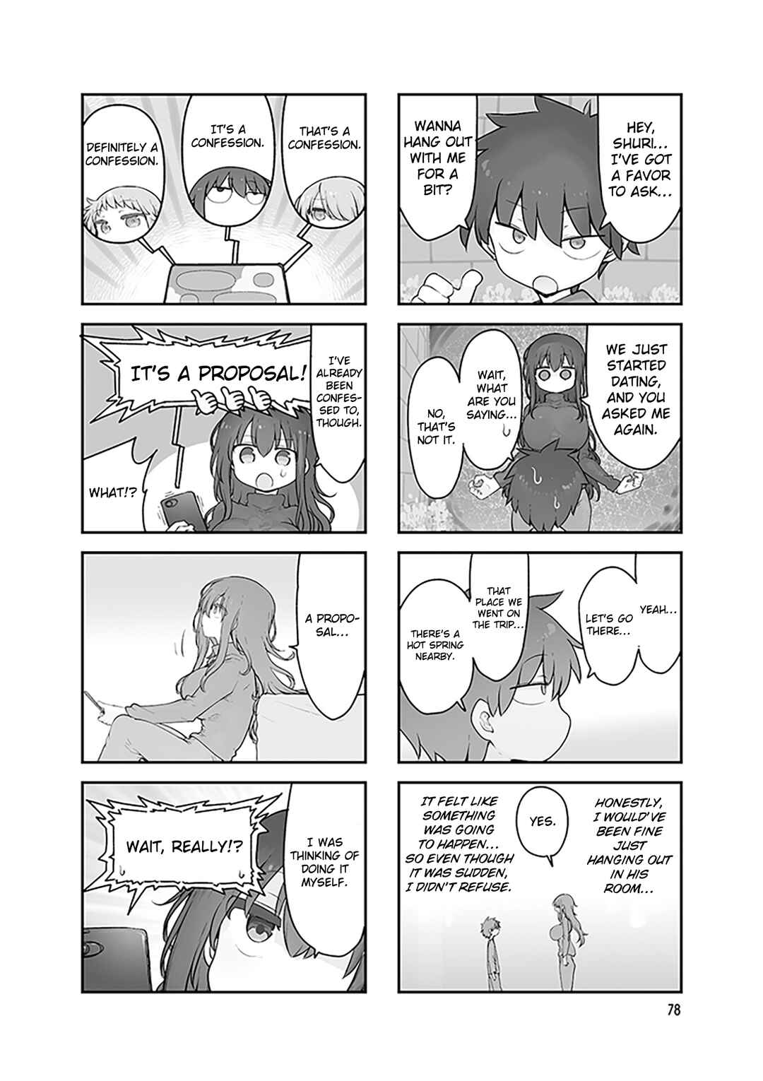Komori-san wa Kotowarenai! Chapter 172 - Page 3