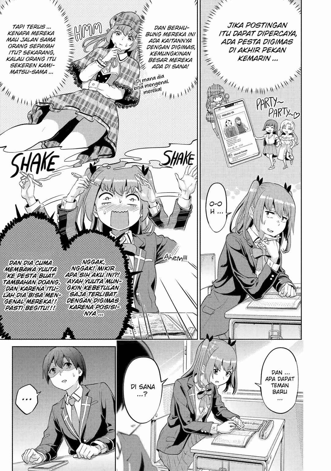 Koukousei WEB Sakka no Mote Seikatsu: "Anta ga Kami Sakka na Wakenai desho" to Boku o Futta Osananajimi ga Koukai Shiteru kedo Mou Osoi Chapter 7 - Page 10