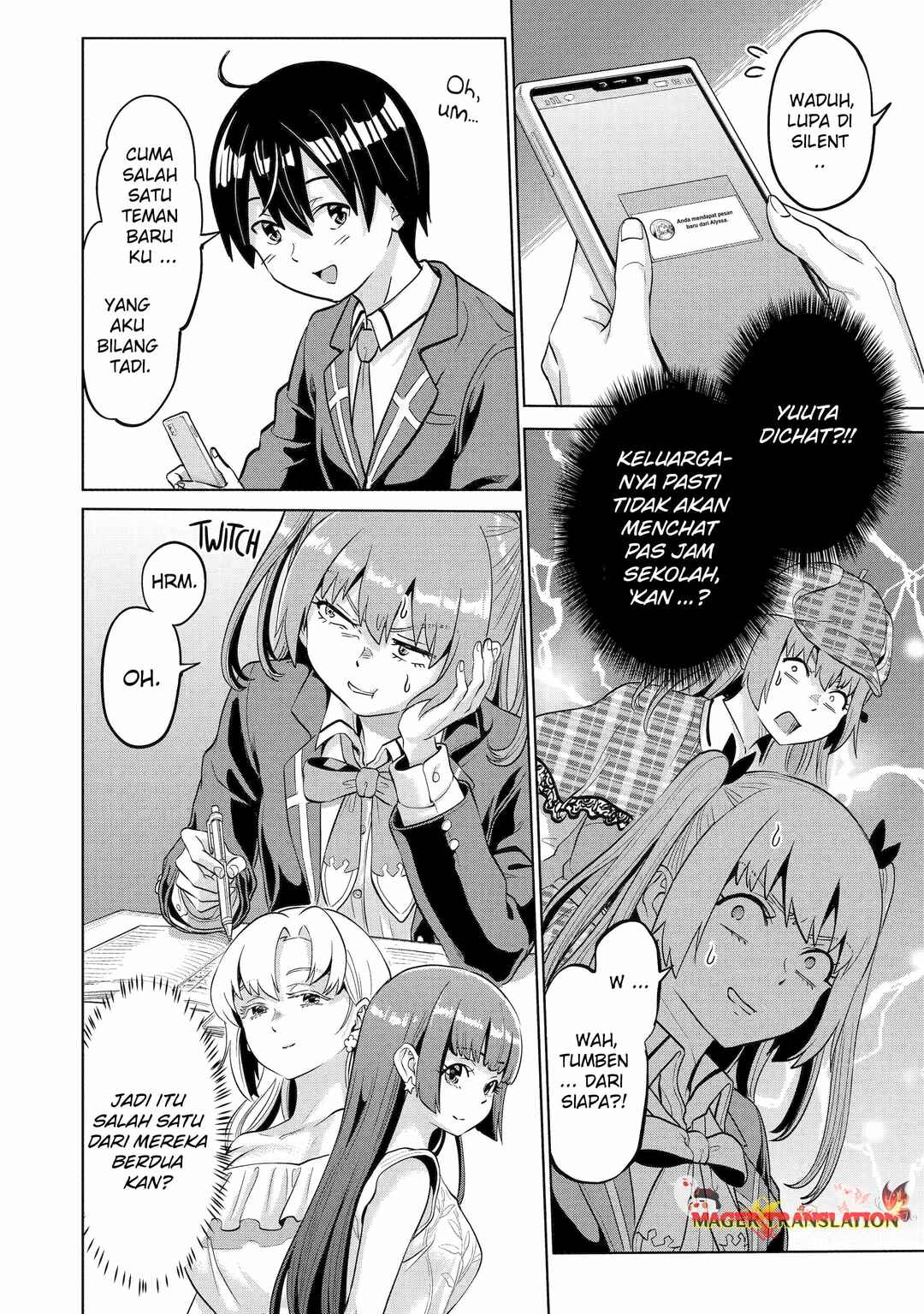 Koukousei WEB Sakka no Mote Seikatsu: "Anta ga Kami Sakka na Wakenai desho" to Boku o Futta Osananajimi ga Koukai Shiteru kedo Mou Osoi Chapter 7 - Page 13