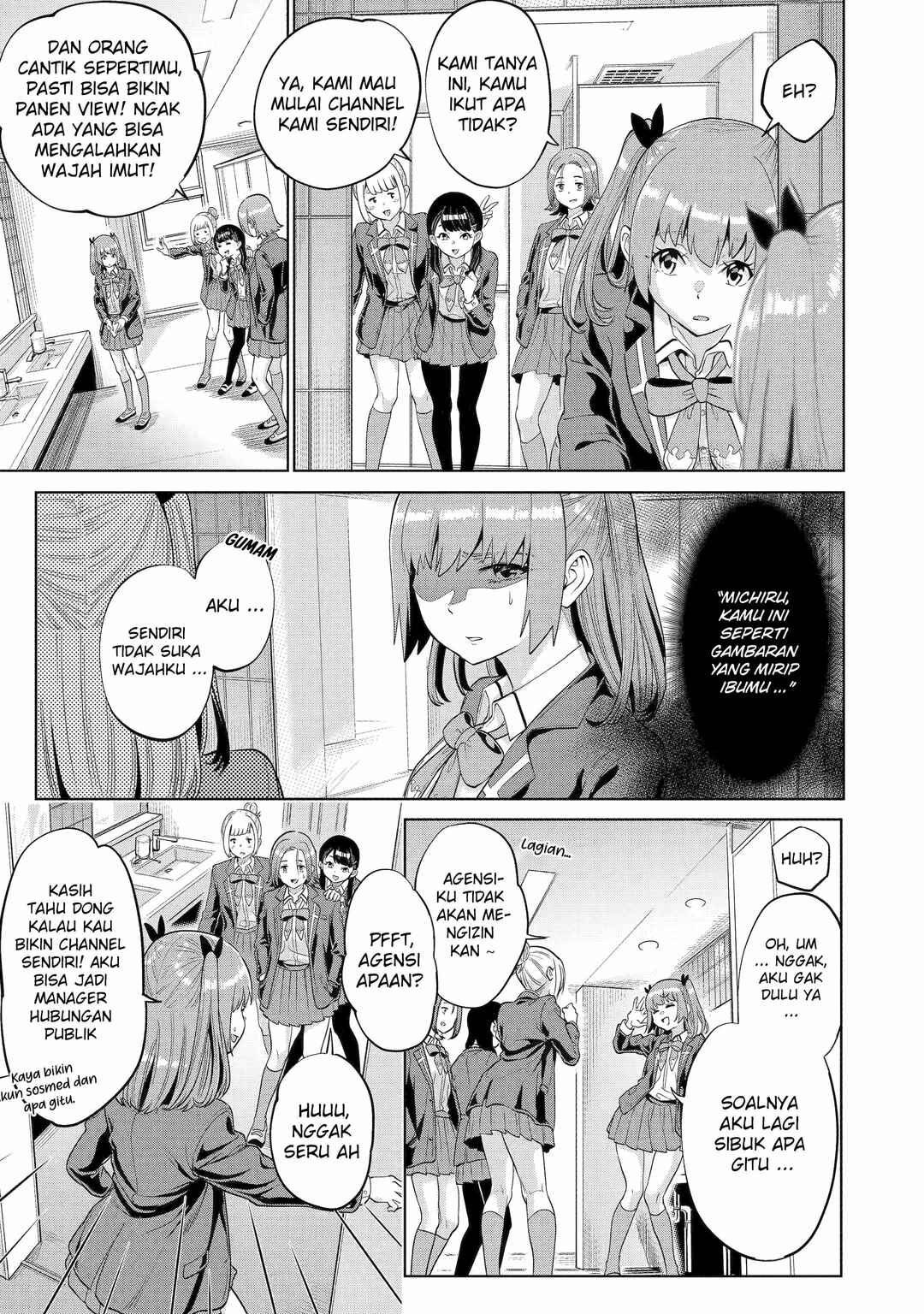 Koukousei WEB Sakka no Mote Seikatsu: "Anta ga Kami Sakka na Wakenai desho" to Boku o Futta Osananajimi ga Koukai Shiteru kedo Mou Osoi Chapter 7 - Page 18