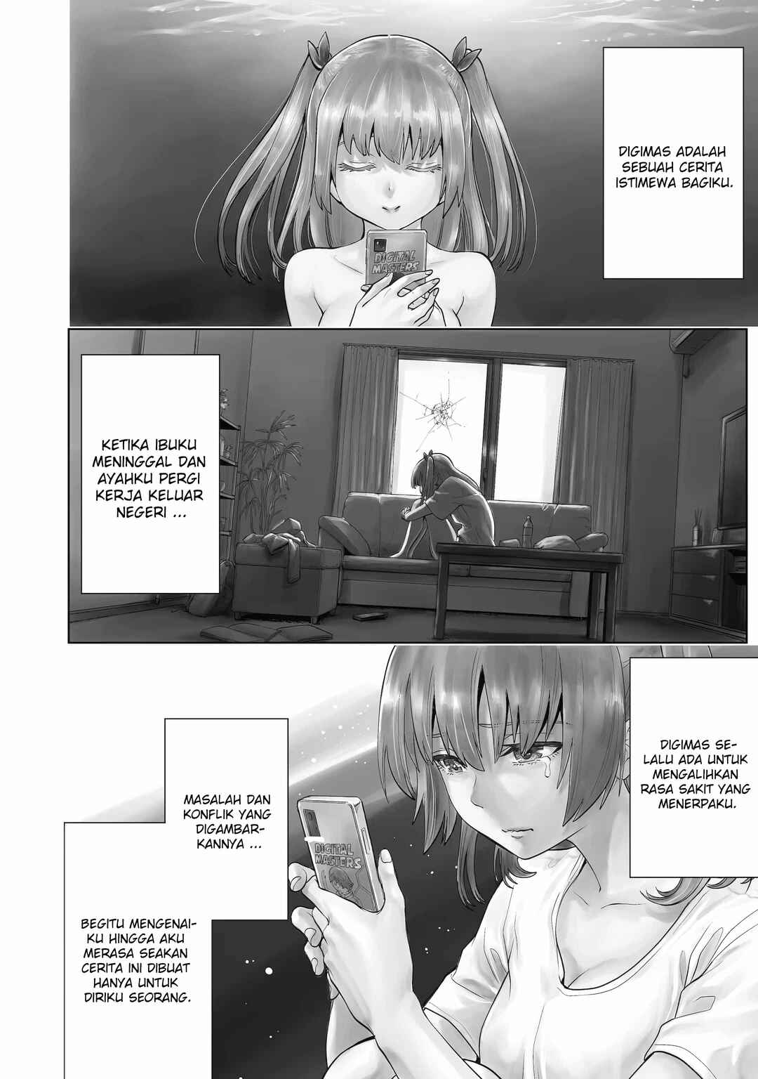 Koukousei WEB Sakka no Mote Seikatsu: "Anta ga Kami Sakka na Wakenai desho" to Boku o Futta Osananajimi ga Koukai Shiteru kedo Mou Osoi Chapter 7 - Page 3