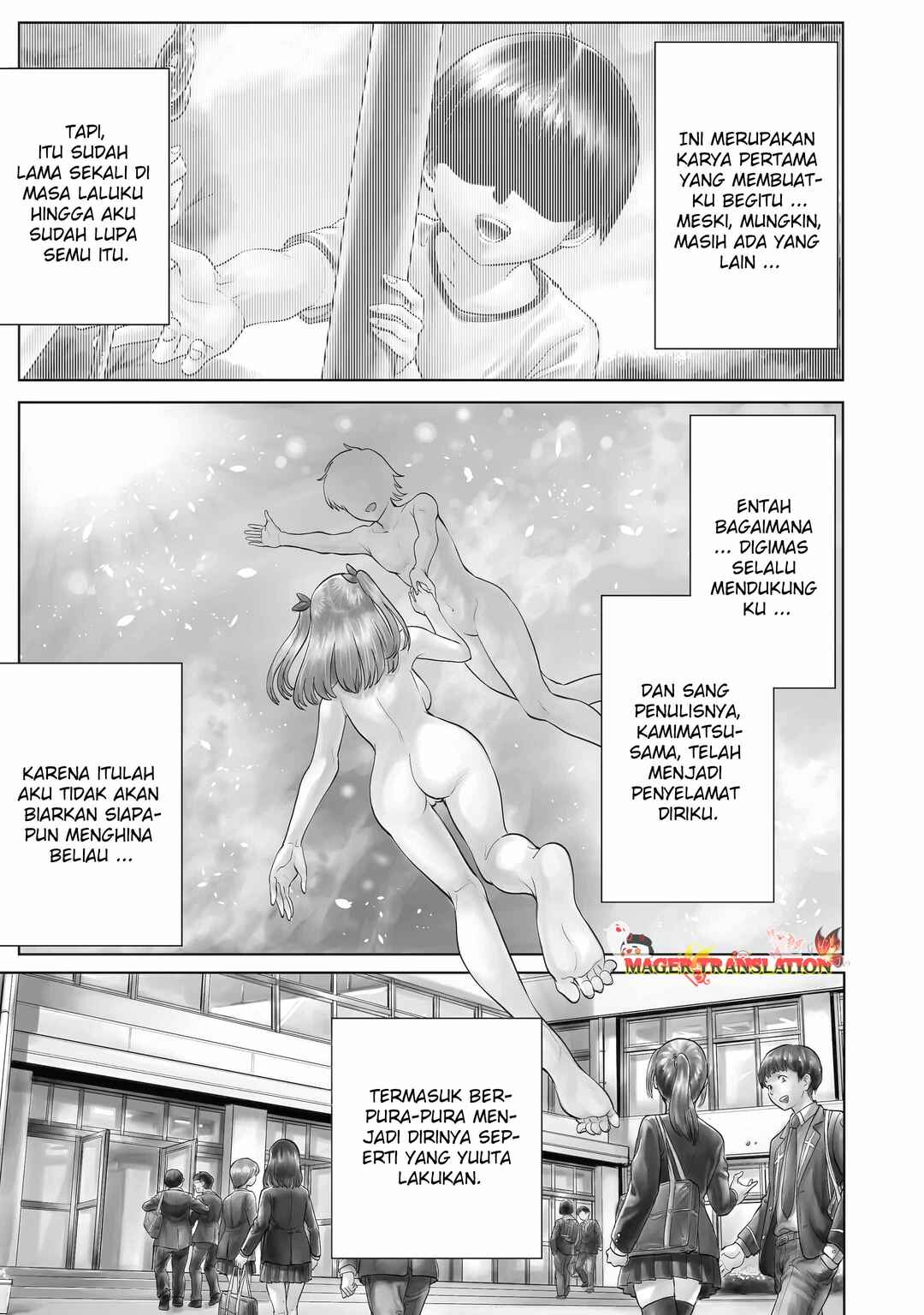 Koukousei WEB Sakka no Mote Seikatsu: "Anta ga Kami Sakka na Wakenai desho" to Boku o Futta Osananajimi ga Koukai Shiteru kedo Mou Osoi Chapter 7 - Page 4