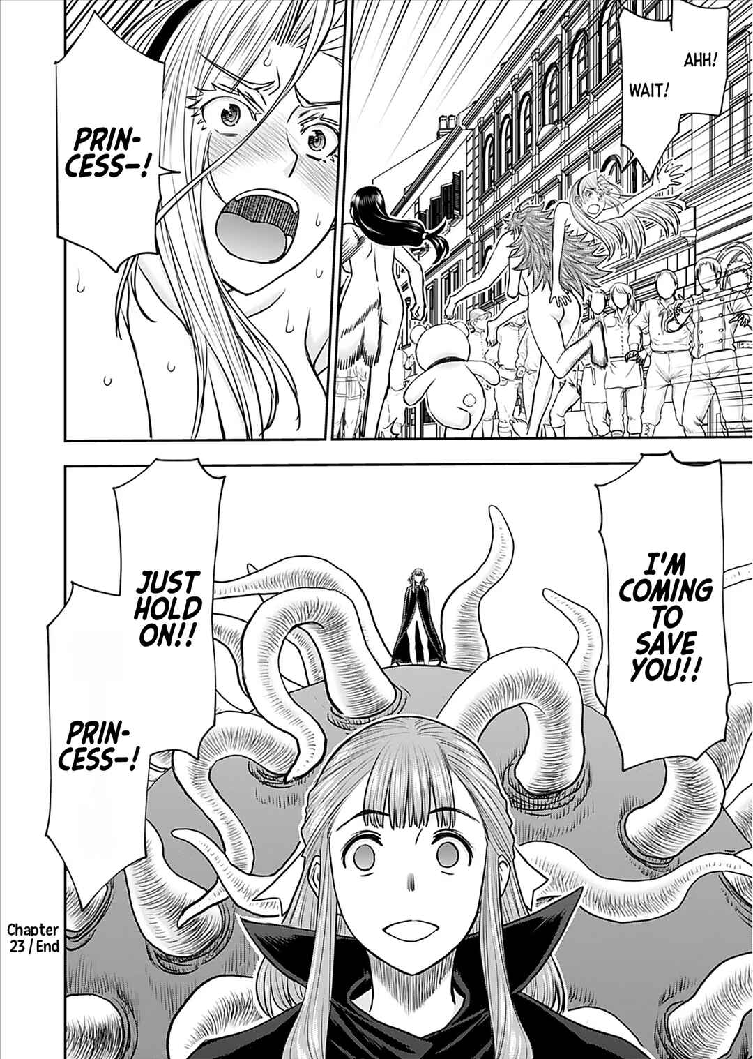 Isekai Sniper wa Onna Senshi no Mofumofu Aigan Doubutsu Chapter 23 - Page 24