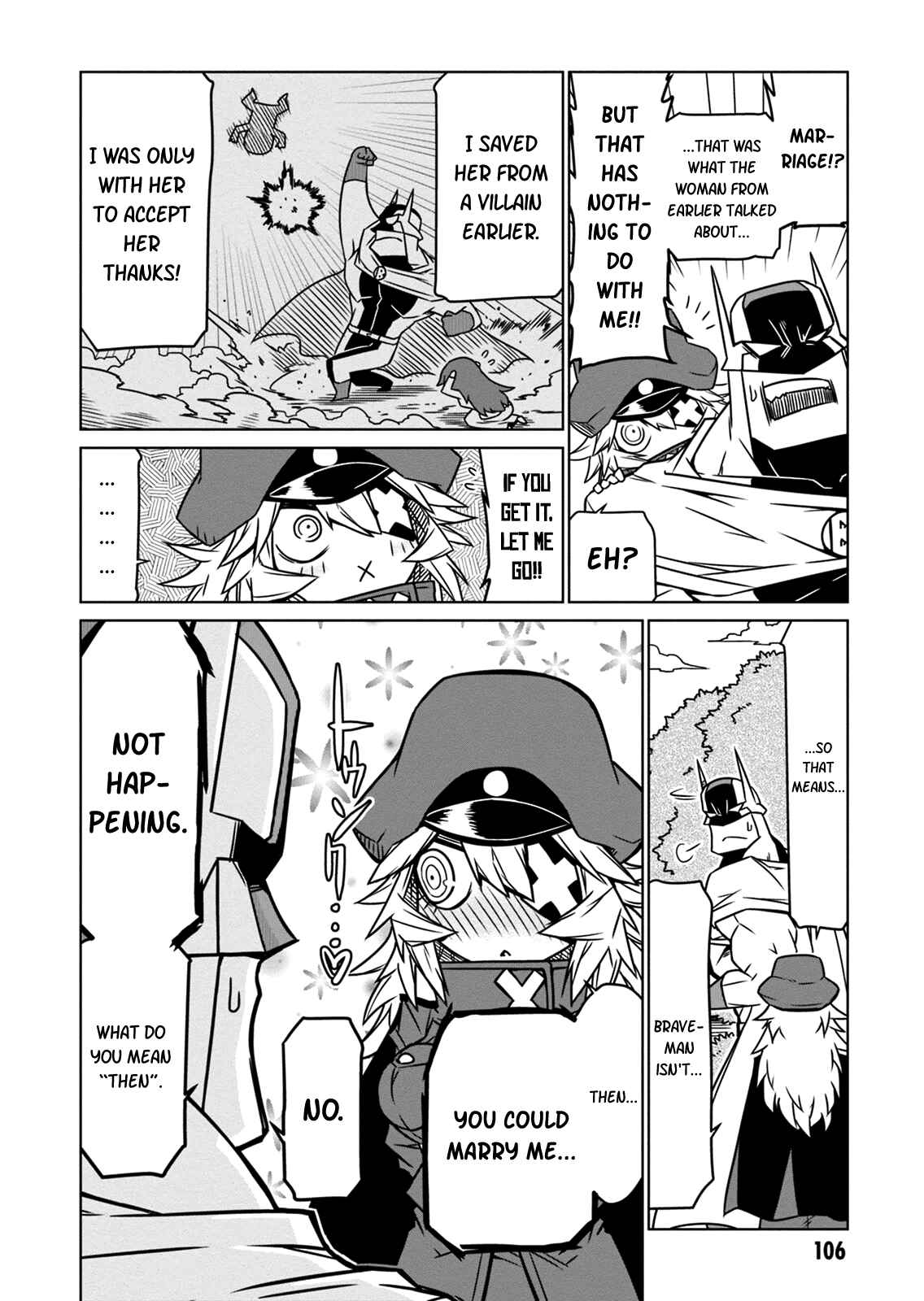 Zannen Onna Kanbu Black General-san Chapter 11 - Page 8