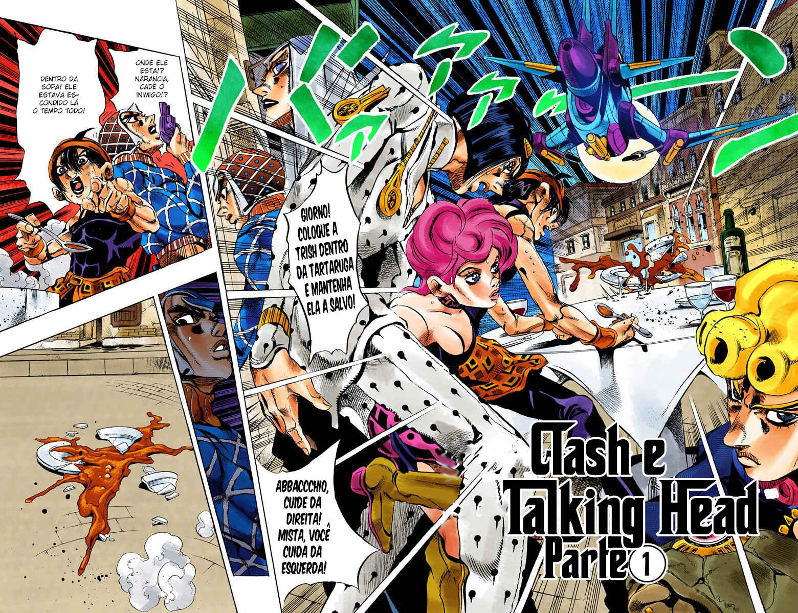 JoJo no Kimyou na Bouken: Part 5 - Ougon no Kaze Color-ban Chapter 86 - Page 2
