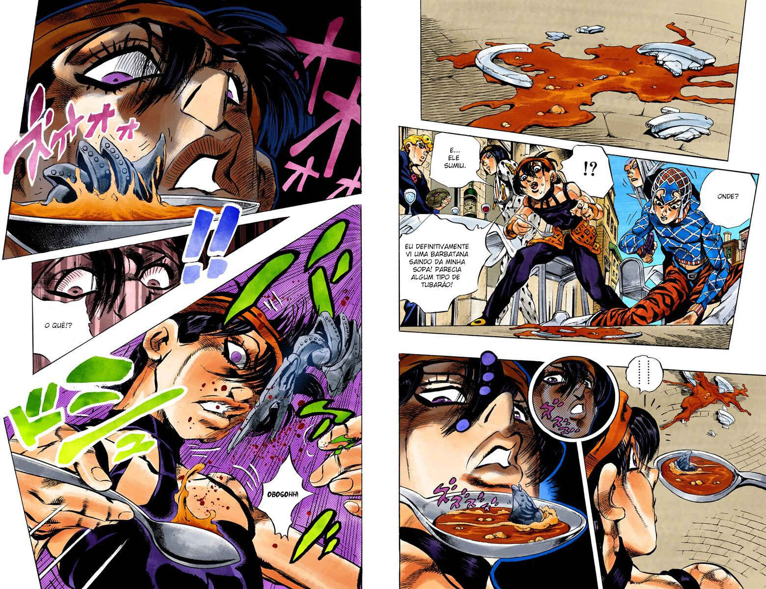 JoJo no Kimyou na Bouken: Part 5 - Ougon no Kaze Color-ban Chapter 86 - Page 3