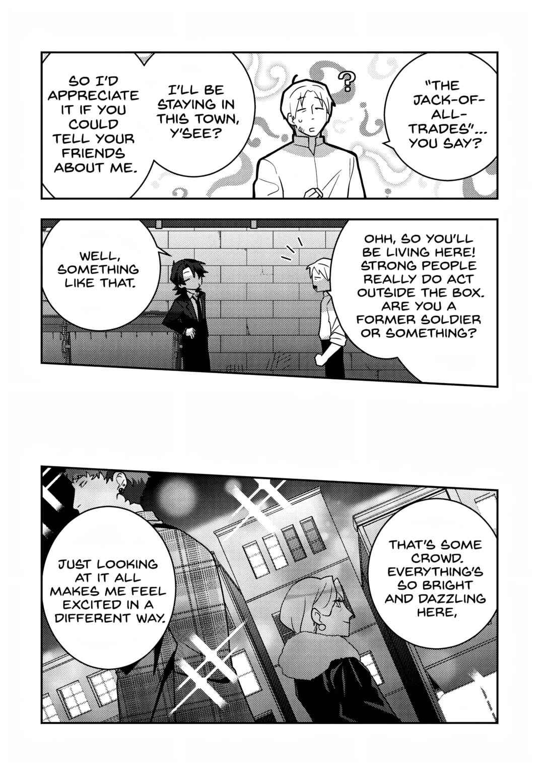 Moto Eiyuu wa Daitokai Saikyou no Benriya-san Chapter 1 - Page 6