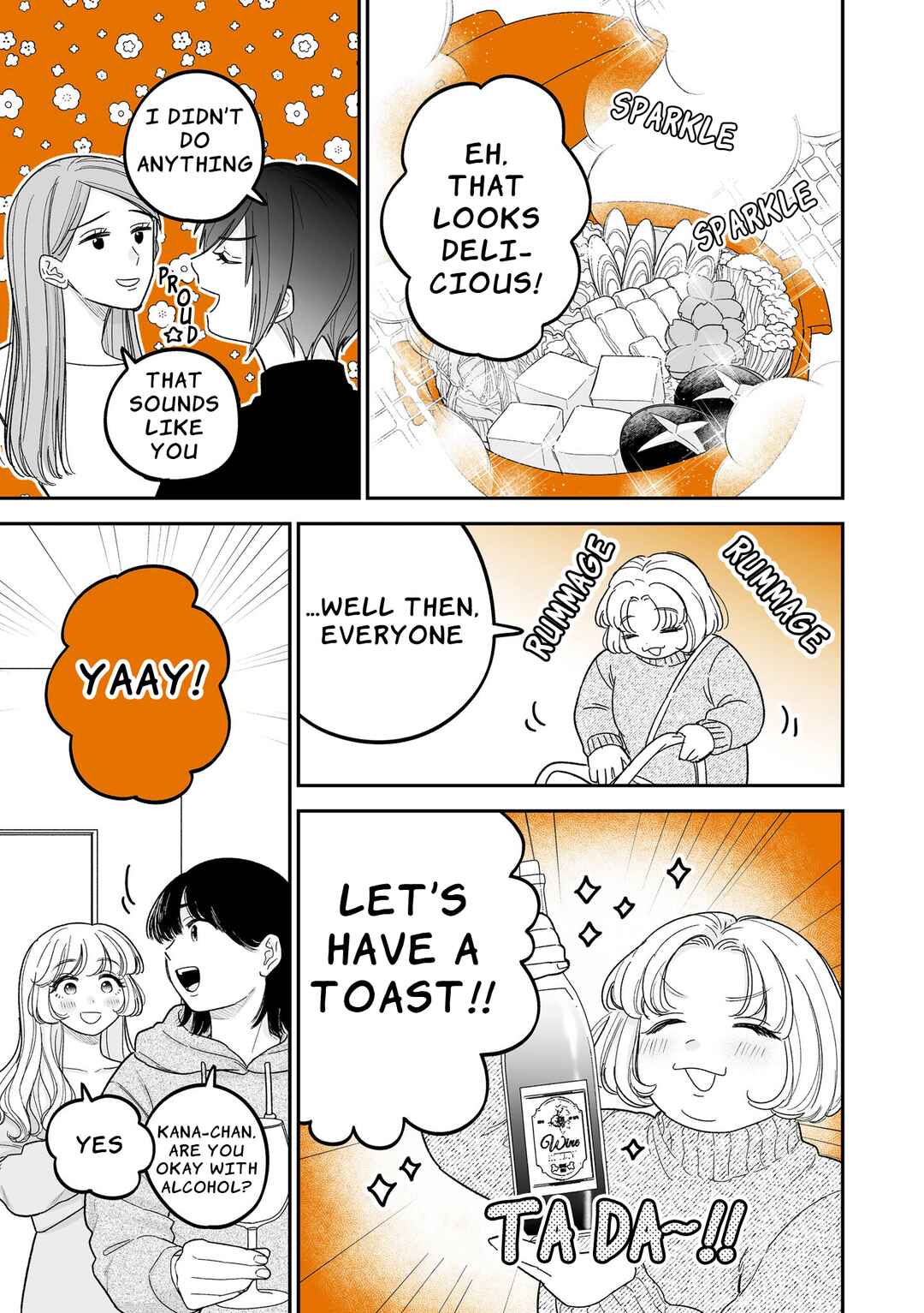 Genkai OL to Joshi Daisei ga 〇〇 Suru Hanashi Chapter 6.5 - Page 3