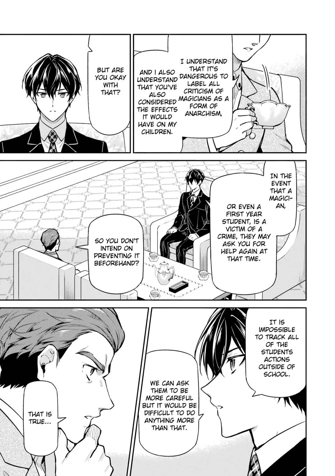 Mahouka Koukou no Rettousei - Shizoku Kaigi-hen Chapter 23 - Page 7