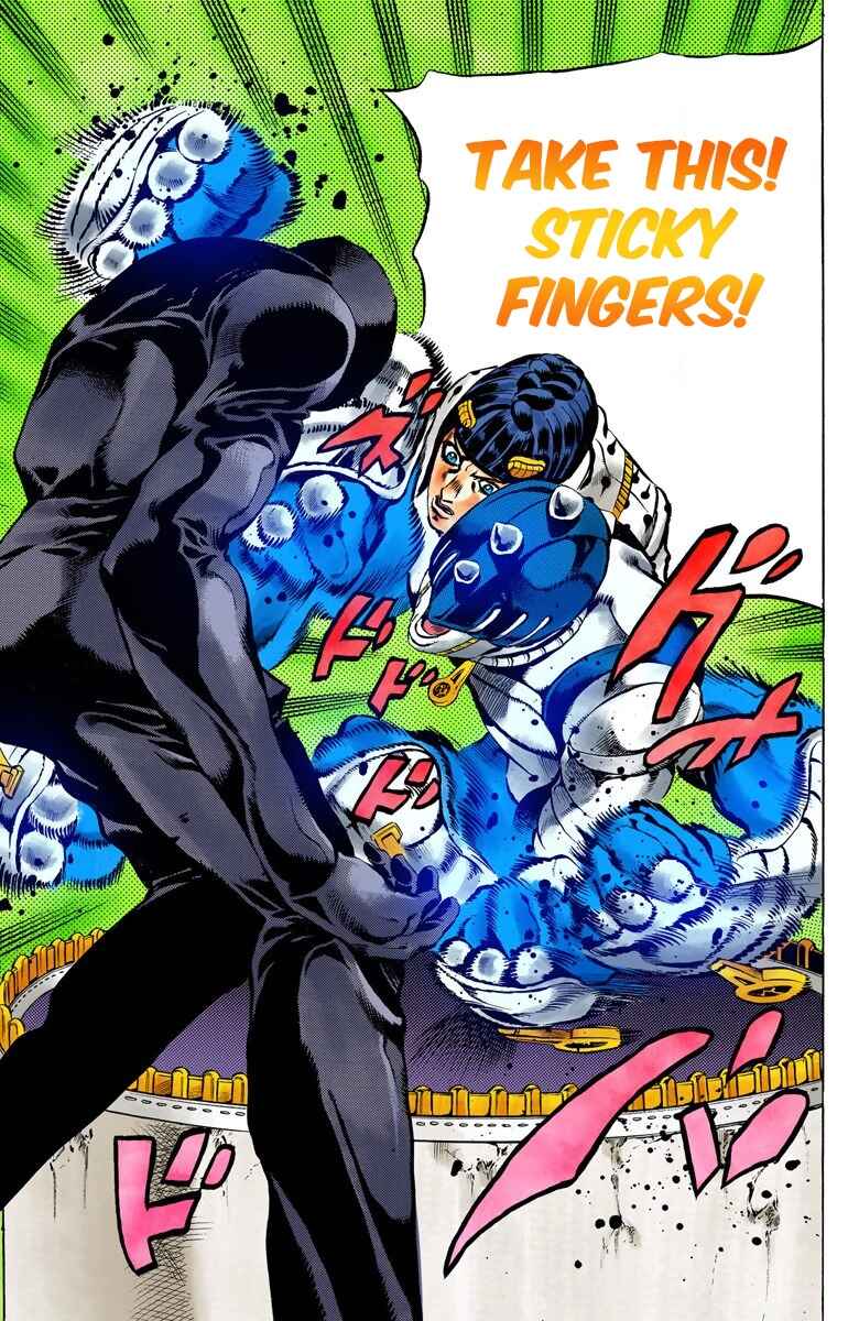 JoJo no Kimyou na Bouken: Part 5 - Ougon no Kaze Color-ban Chapter 80 - Page 13