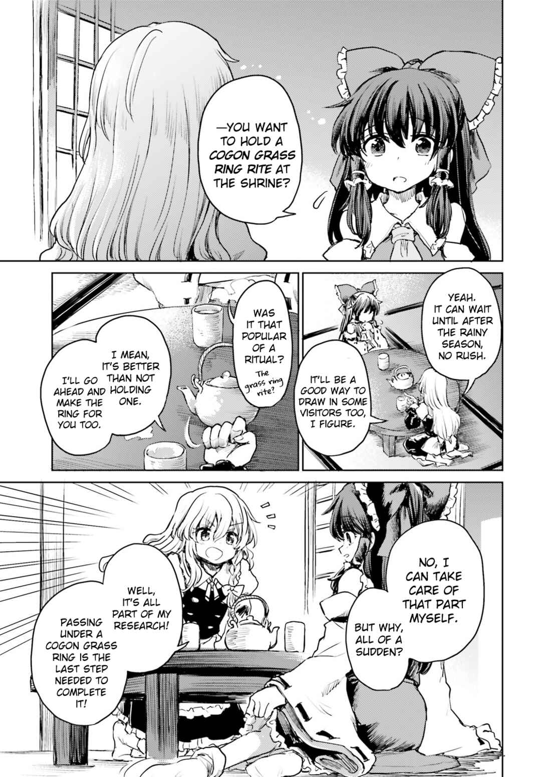 Touhou Suichouka: Lotus Eater-tachi no Suisei Chapter 41 - Page 15