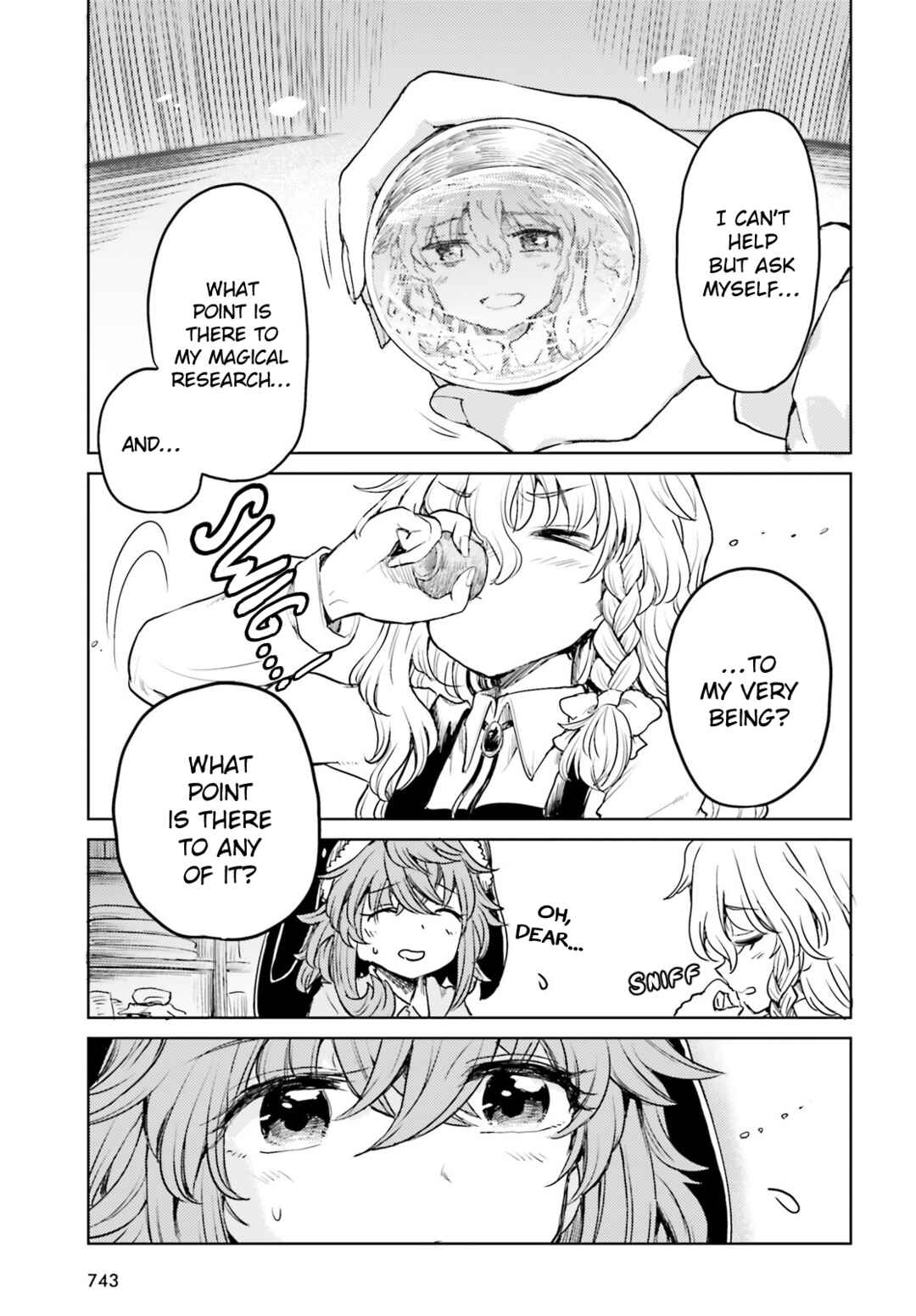 Touhou Suichouka: Lotus Eater-tachi no Suisei Chapter 41 - Page 9