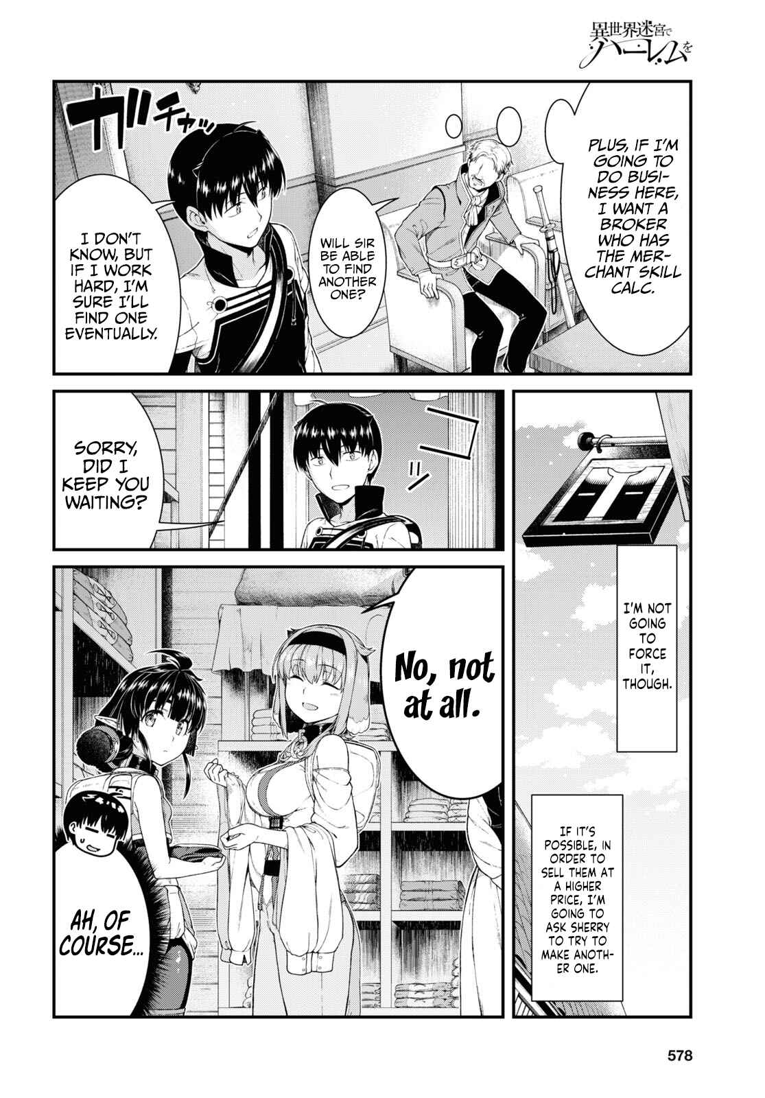 Isekai Meikyuu de Harem o Chapter 52 - Page 13