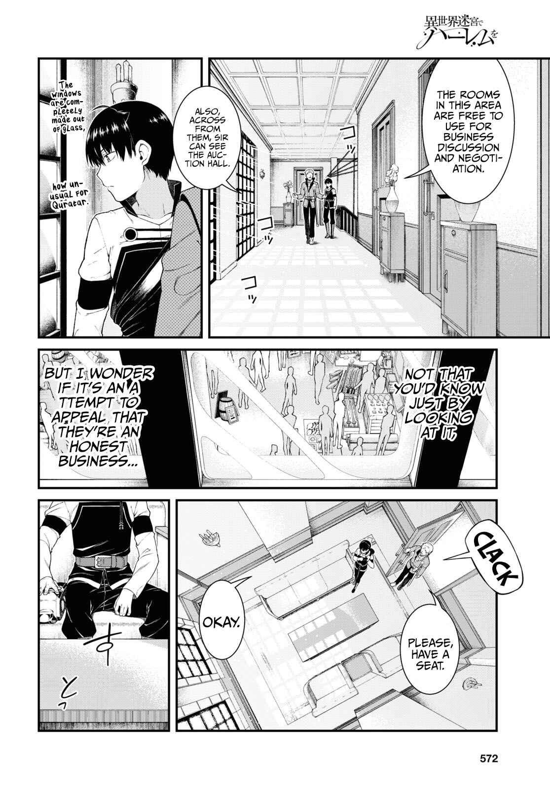 Isekai Meikyuu de Harem o Chapter 52 - Page 7