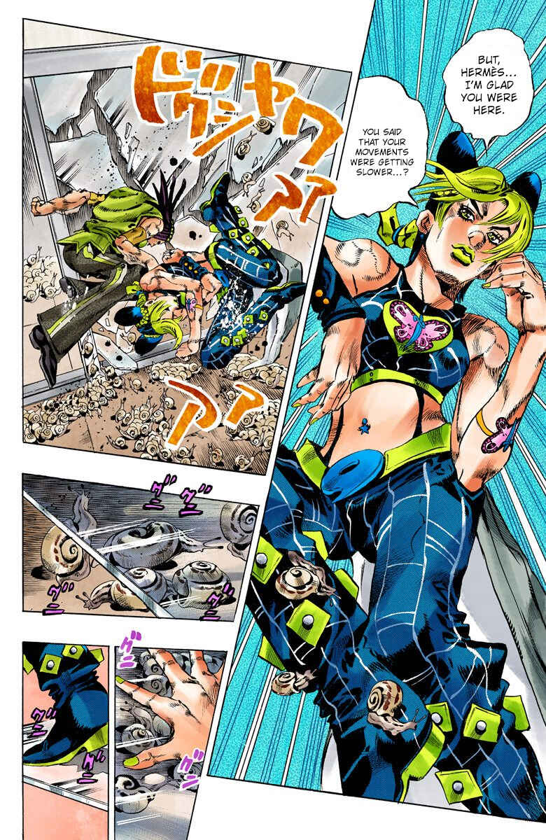 JoJo no Kimyou na Bouken: Part 6 - Stone Ocean Color-ban Chapter 130 - Page 11